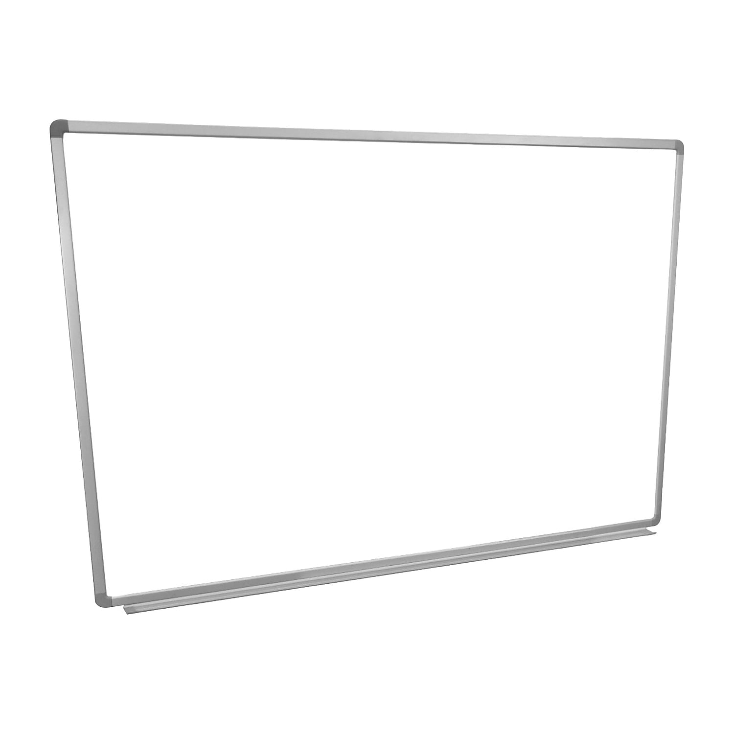 Luxor Magnetic Wall-Mounted Dry Erase Board, 48" x 36", Silver Aluminum Frame - Image 2
