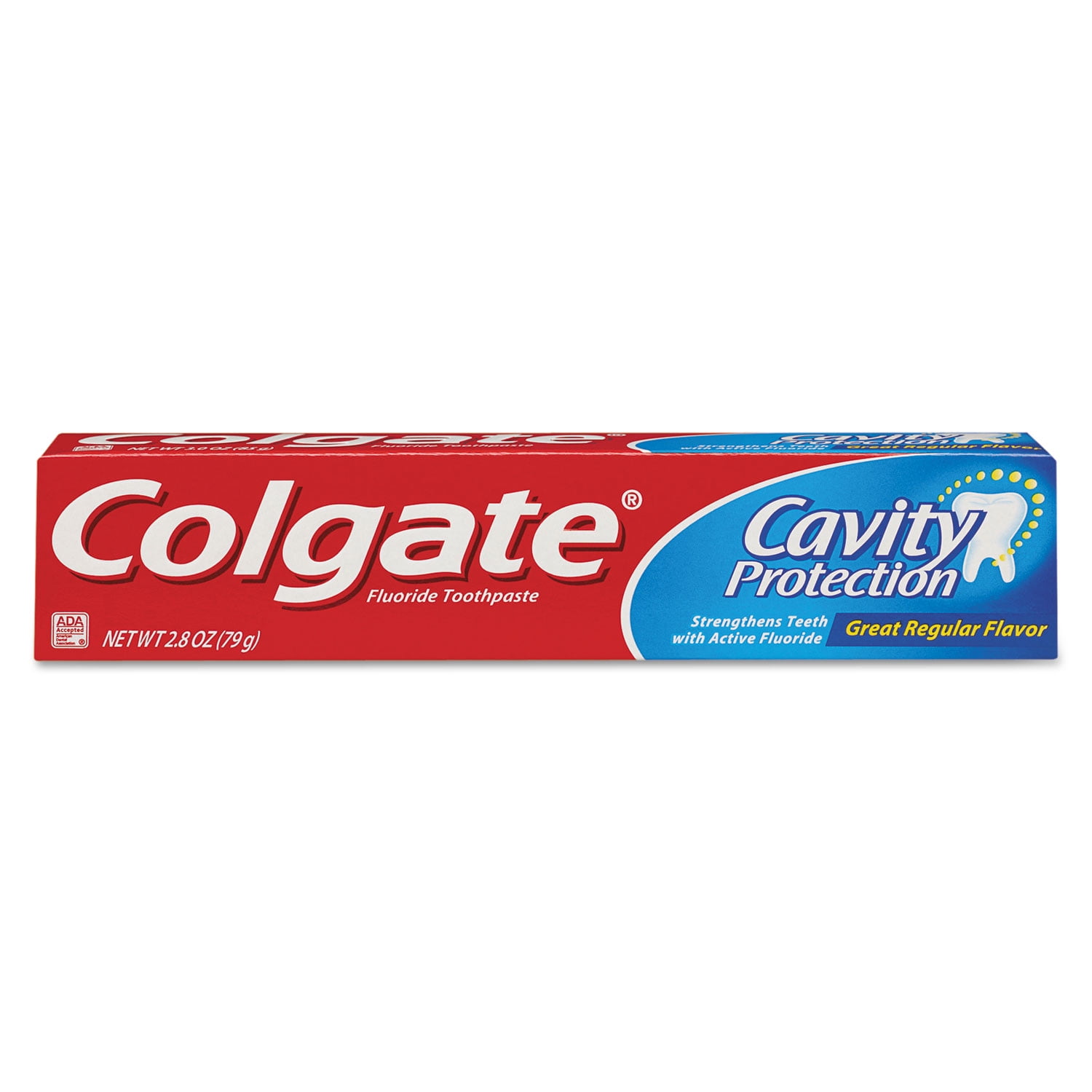 Colgate Palmolive CPC50130 0.15 oz Tube Regular Flavor Cavity Protection Toothpaste - Image 2