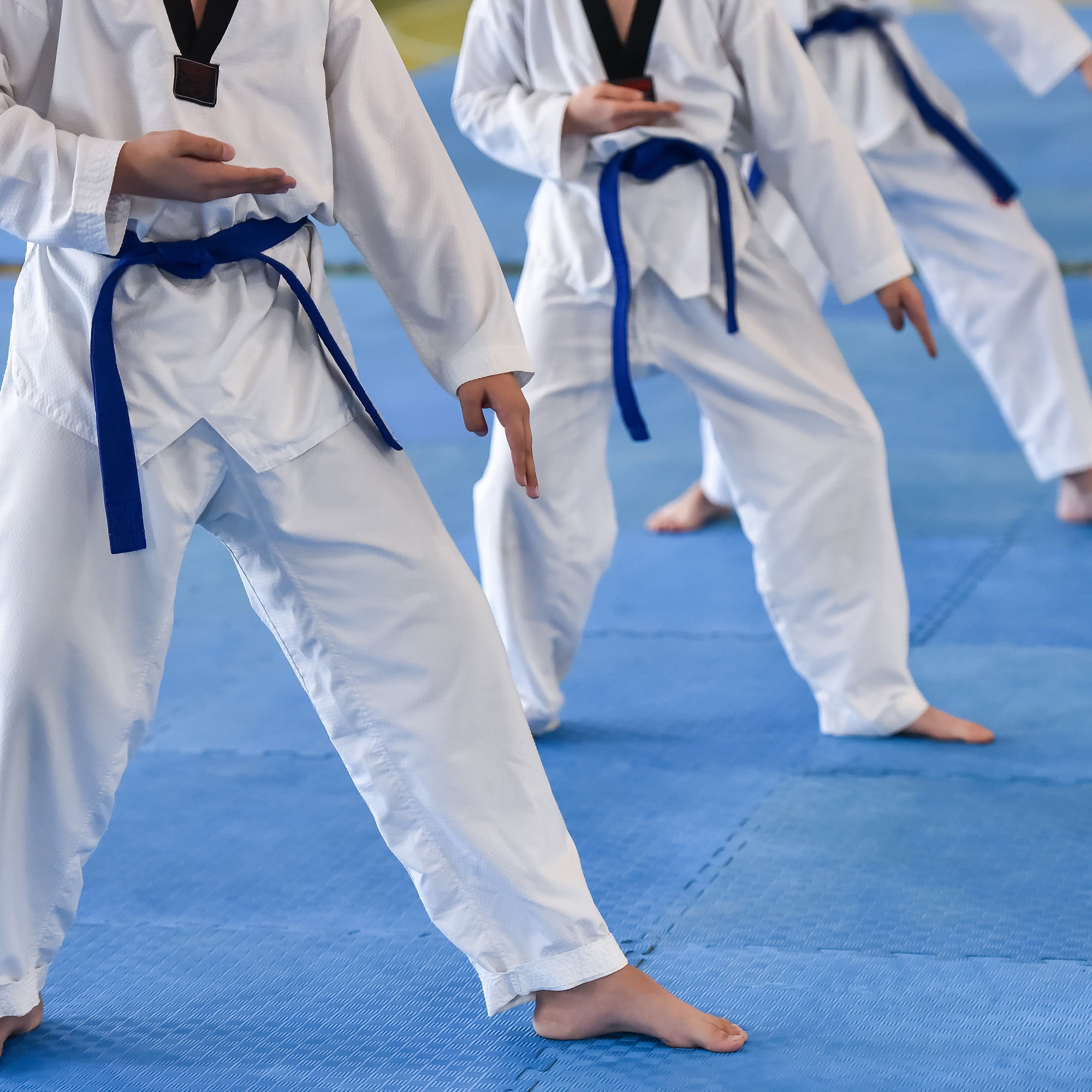 BalanceFrom 144 Sq Ft Blue 1/2 in Thick EVA Foam Interlocking Exercise Protective Flooring, 144-Tile - Image 10