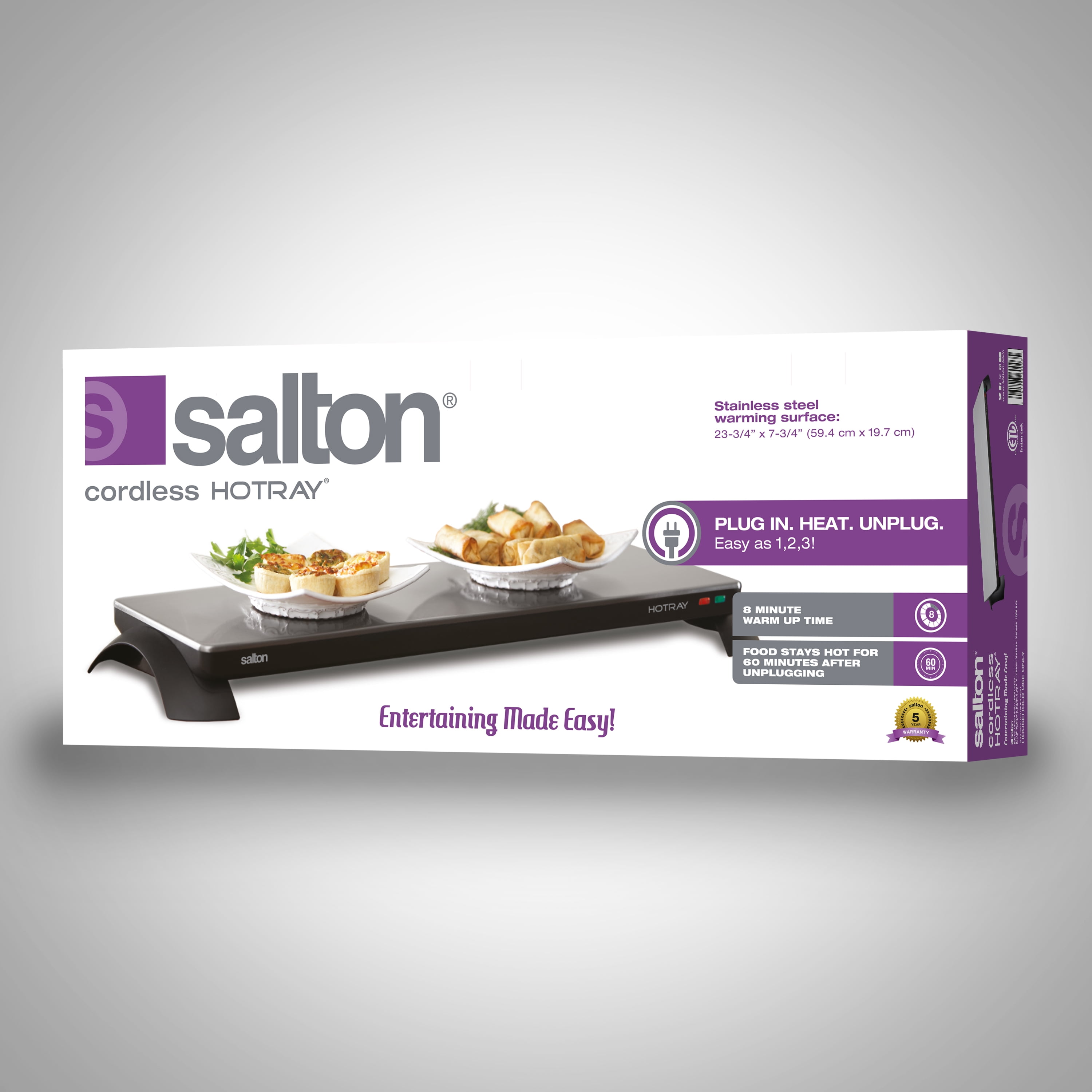 Salton Cordless Hotray® Warming Tray (Medium) - Image 2