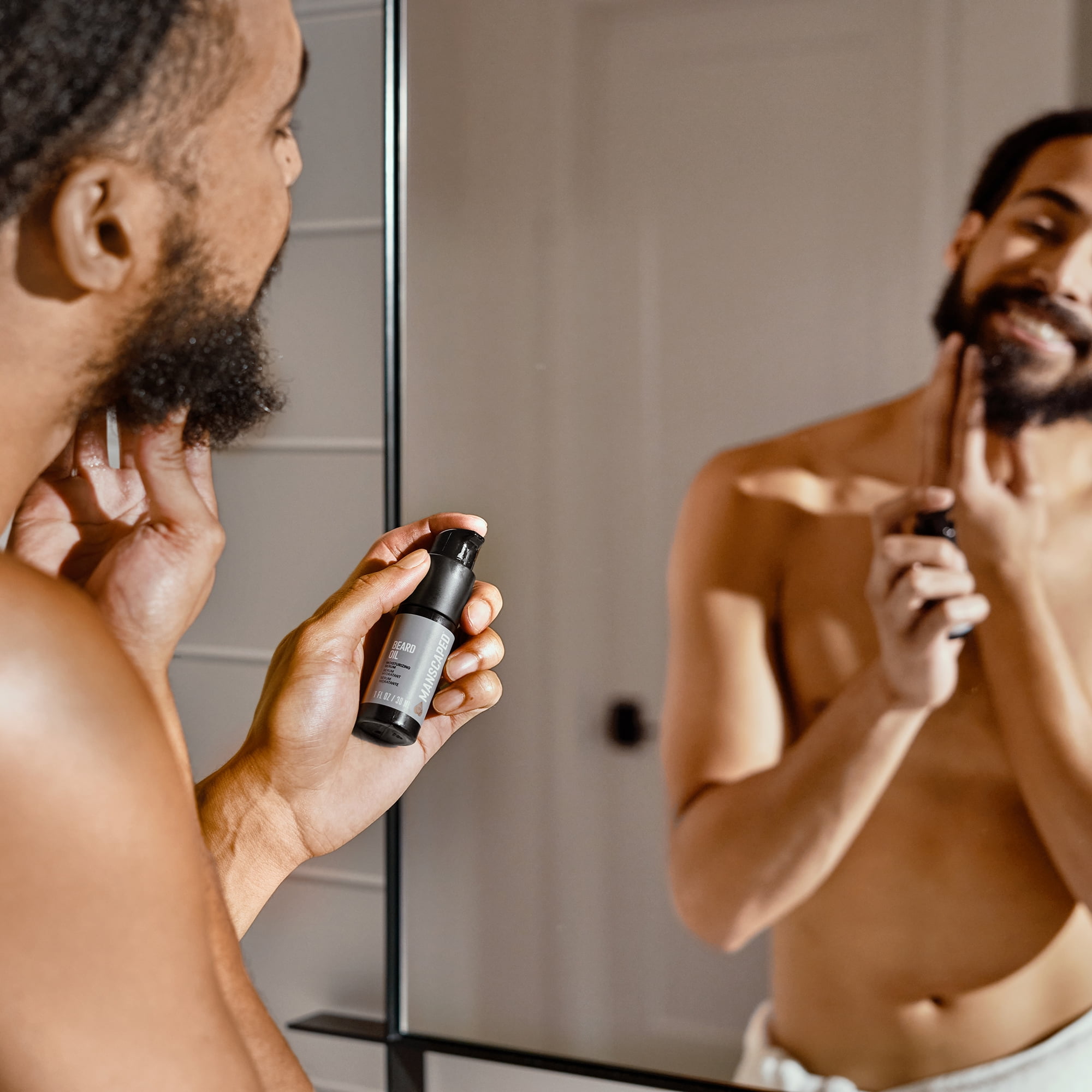 MANSCAPED® The Beard Hedger® Advanced Kit Includes Our Precision Beard & Mustache Trimmer, Hydrating Shampoo, Softening Conditioner, Moisturizing Oil & Facial Hair Comb - Image 7