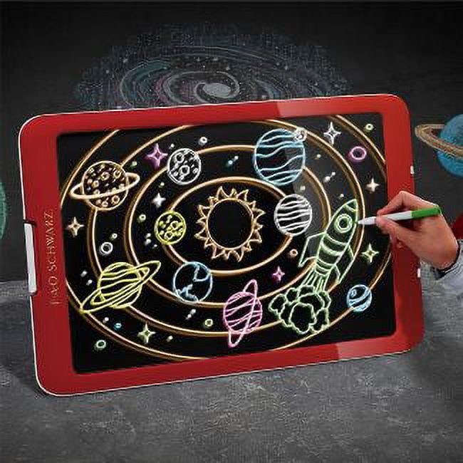 FAO Schwarz Neon Glow Drawing Easel - Image 2