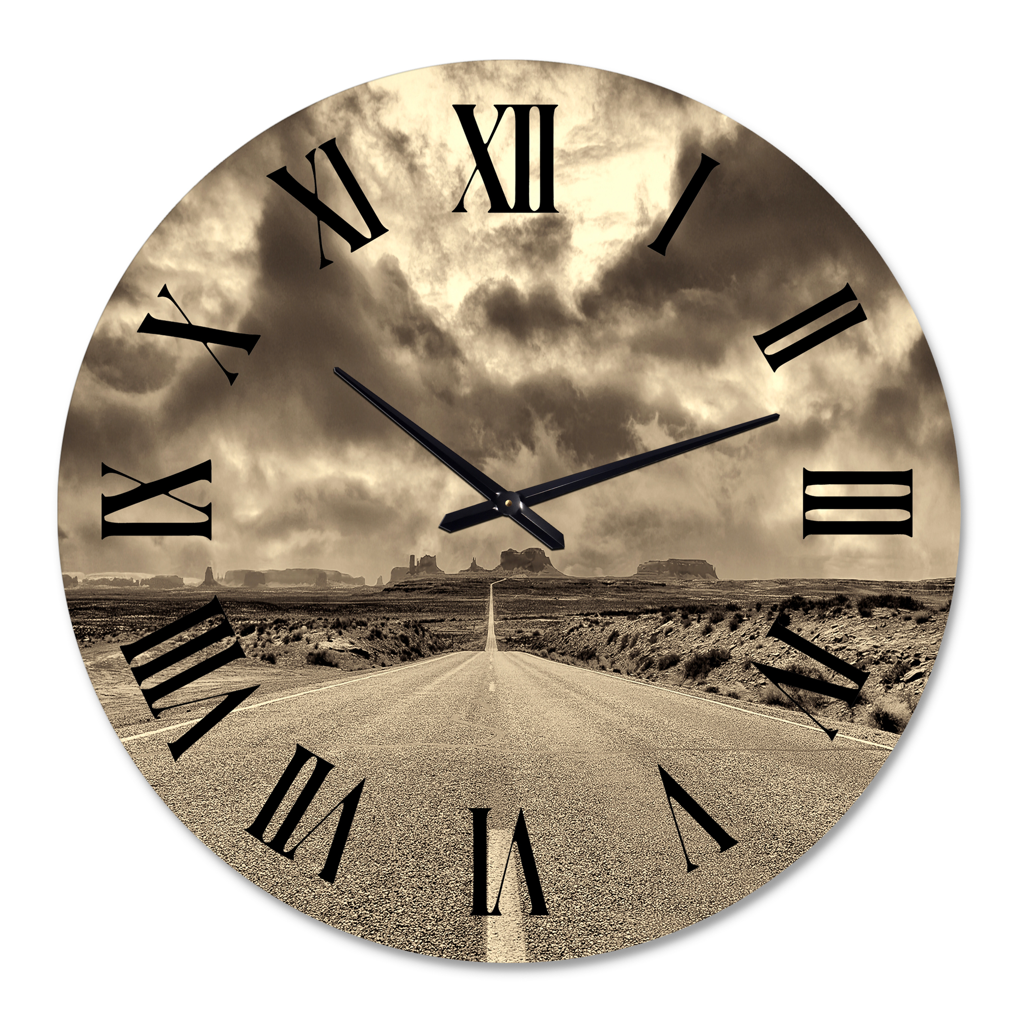 Designart 1 in Quartz Traditional Wall Clock - Image 5