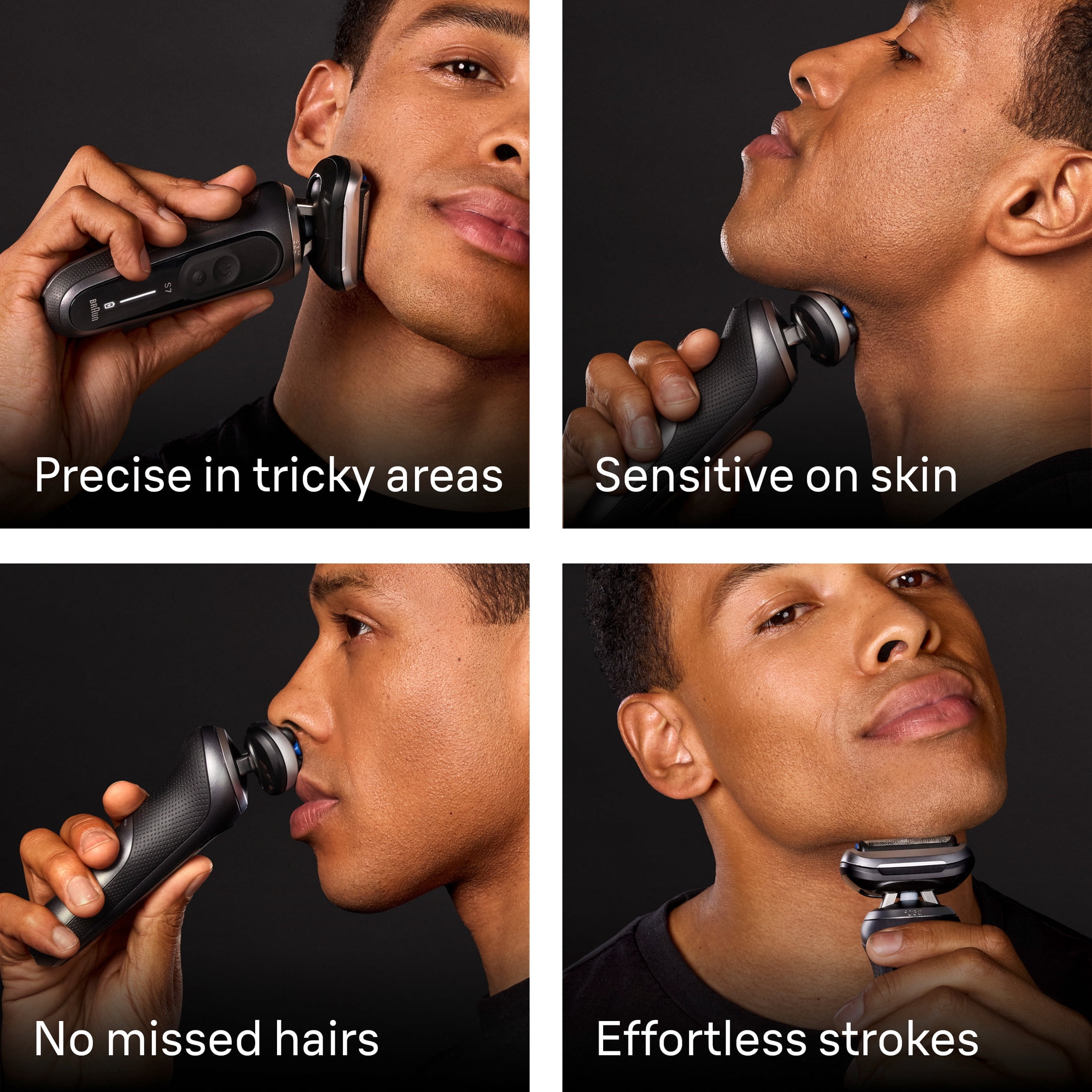 Braun Electric Razor for Men Series 7, Electric Shaver, 360ContourFlex, with Precision Trimmer, Travel Case, S7 7120s - Image 10