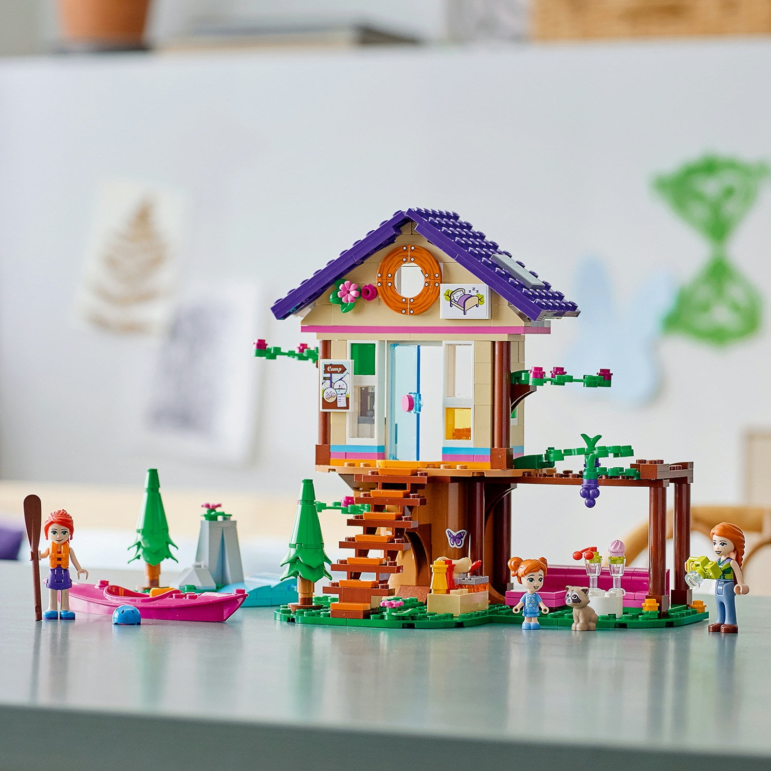 LEGO Friends Forest House 41679 Building Toy; Great Gift for Kids Who Love Nature (326 Pieces) - Image 8