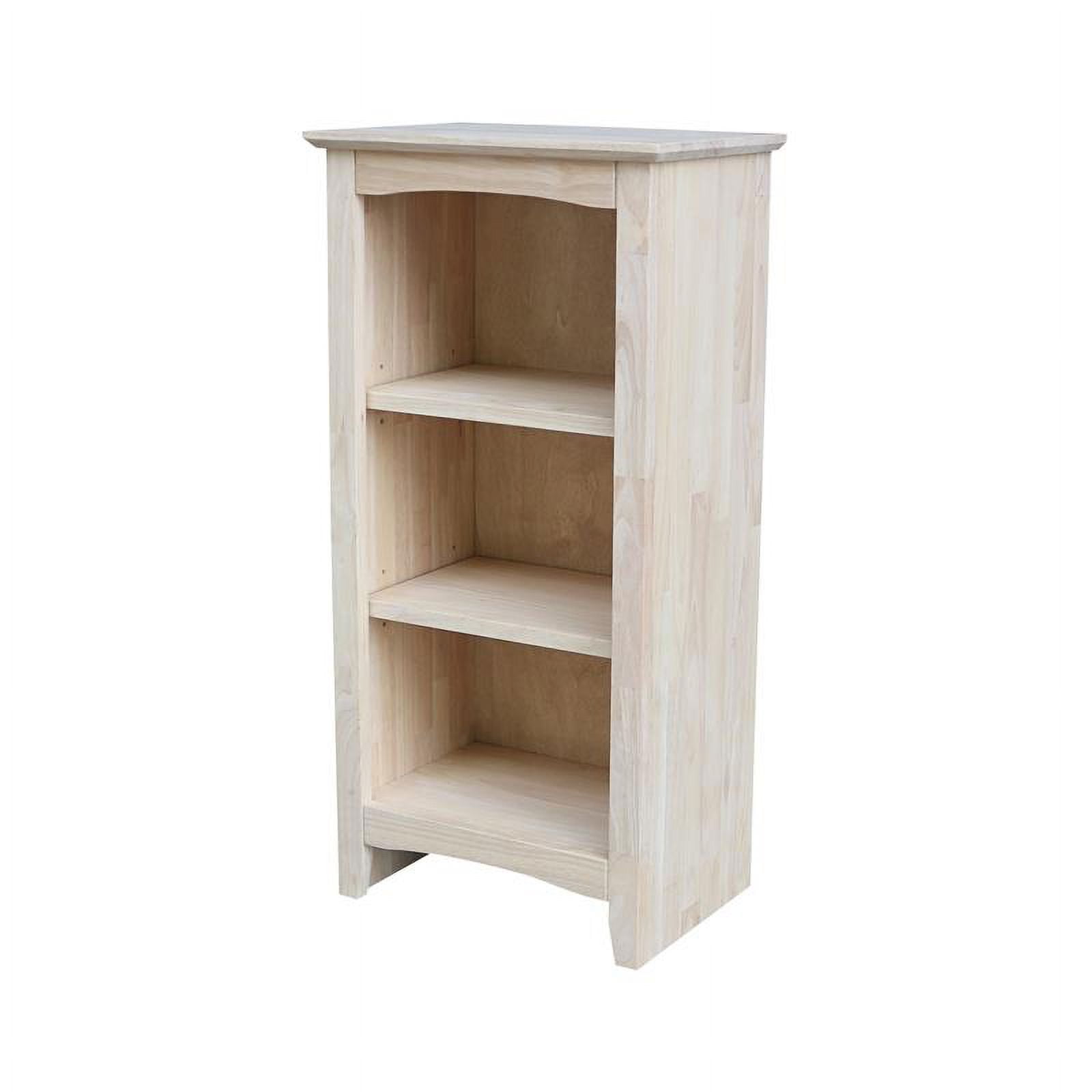 International Concepts Solid Wood Shaker Bookcase, 36 in H - Image 9