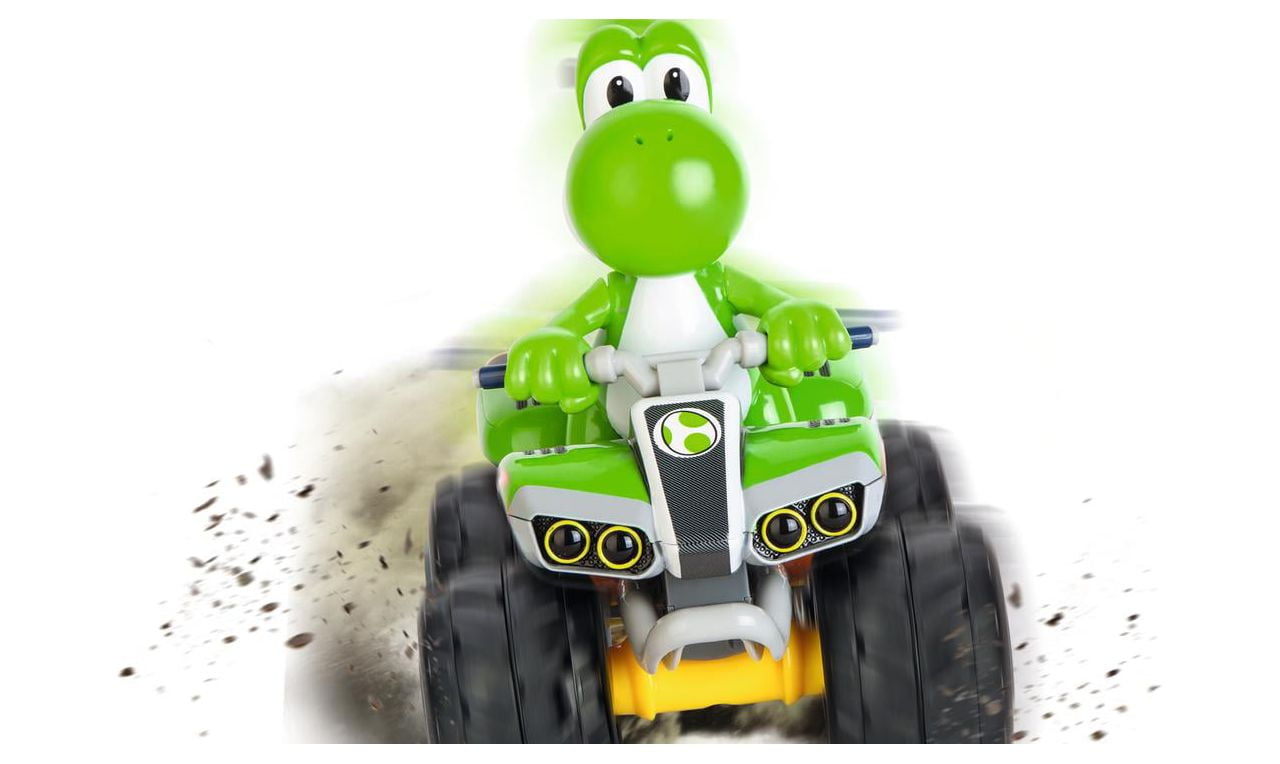 Carrera RC 1:20 Scale 2.4GHz Radio Remote Control Toy Car - Mario Kart Yoshi Quad - Image 2
