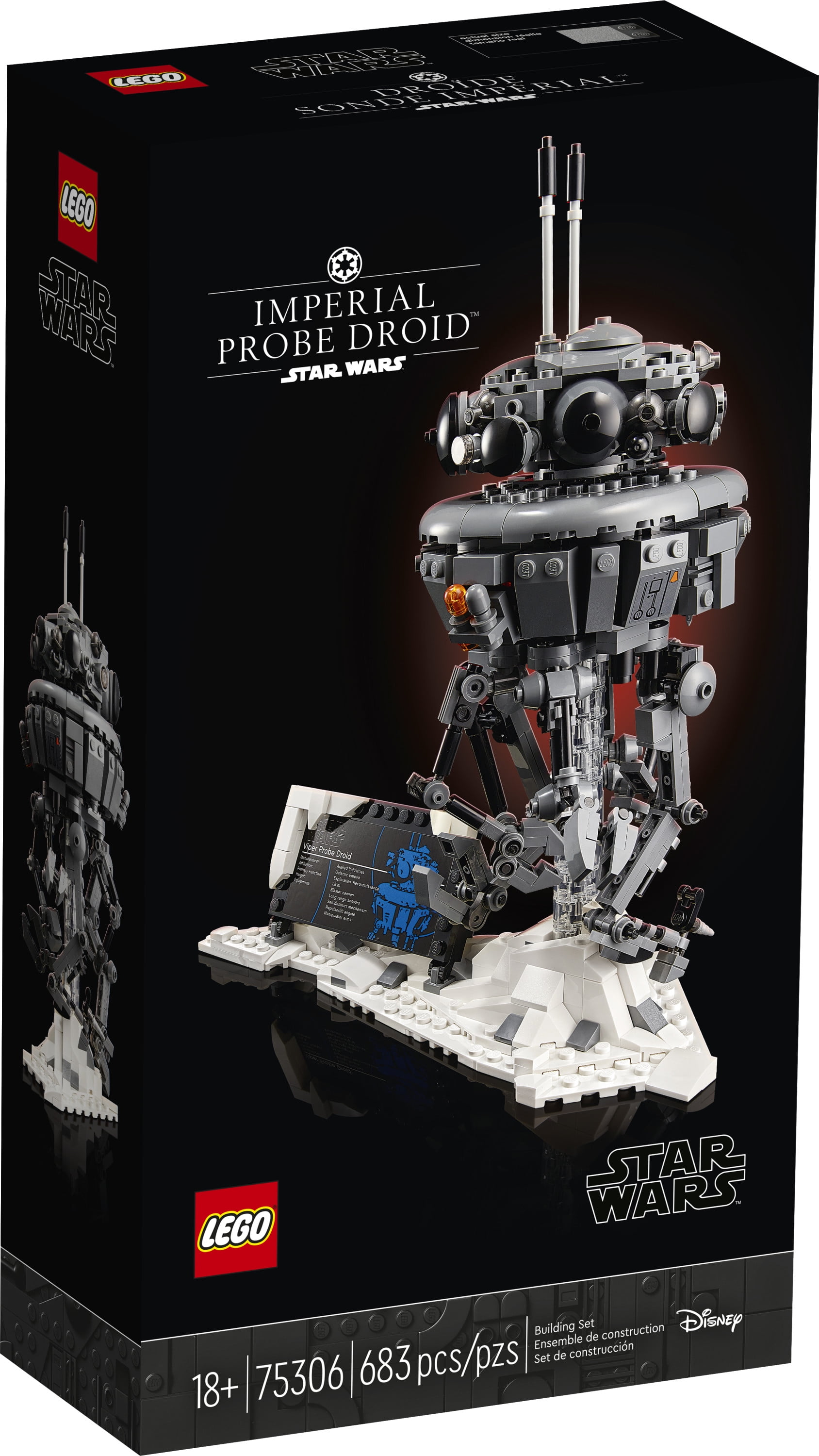 LEGO Star Wars Imperial Probe Droid 75306 Collectible Building Toy (683 Pieces) - Image 5