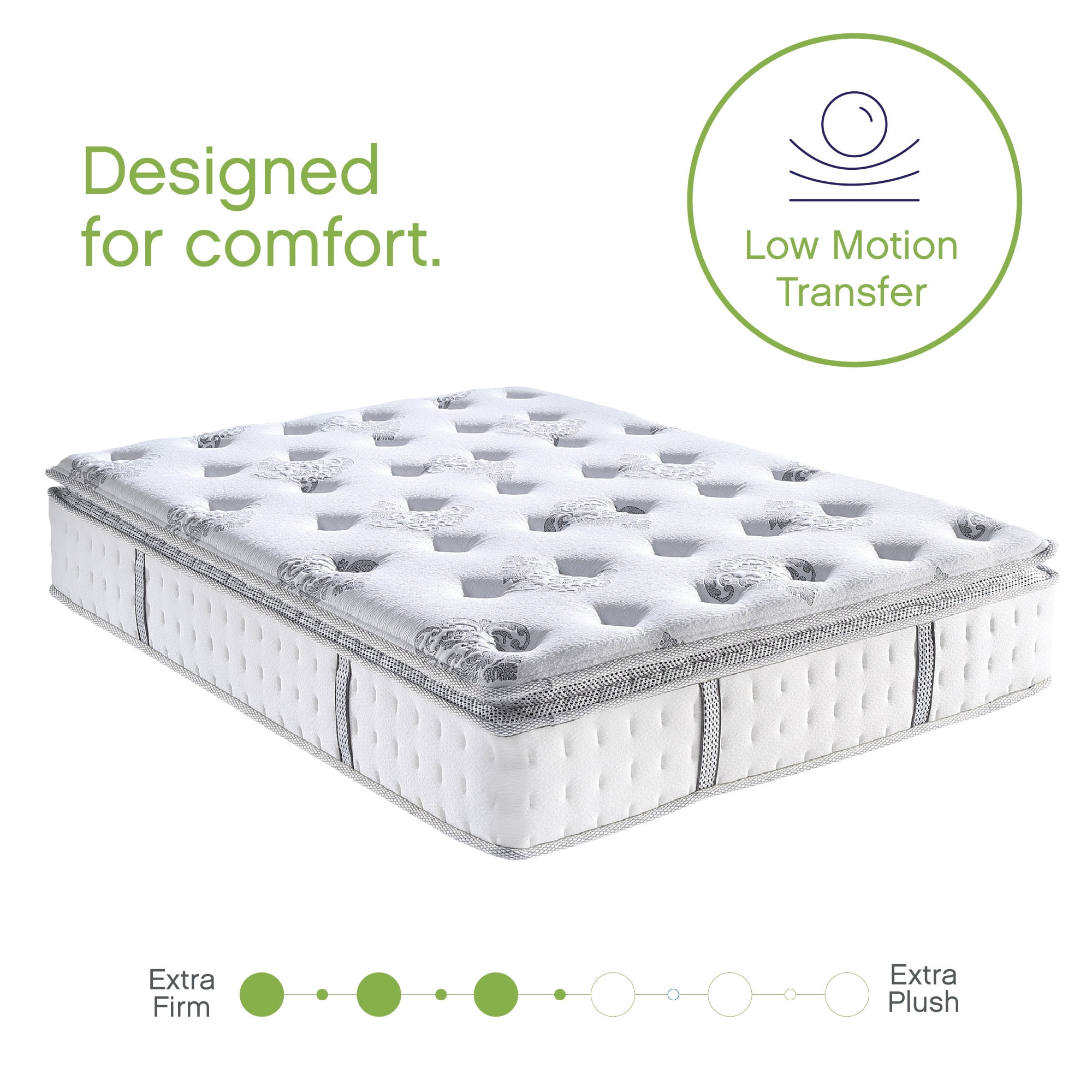 Cool Gel Mercer 12" Queen Pillow Top Hybrid Mattress - Image 4