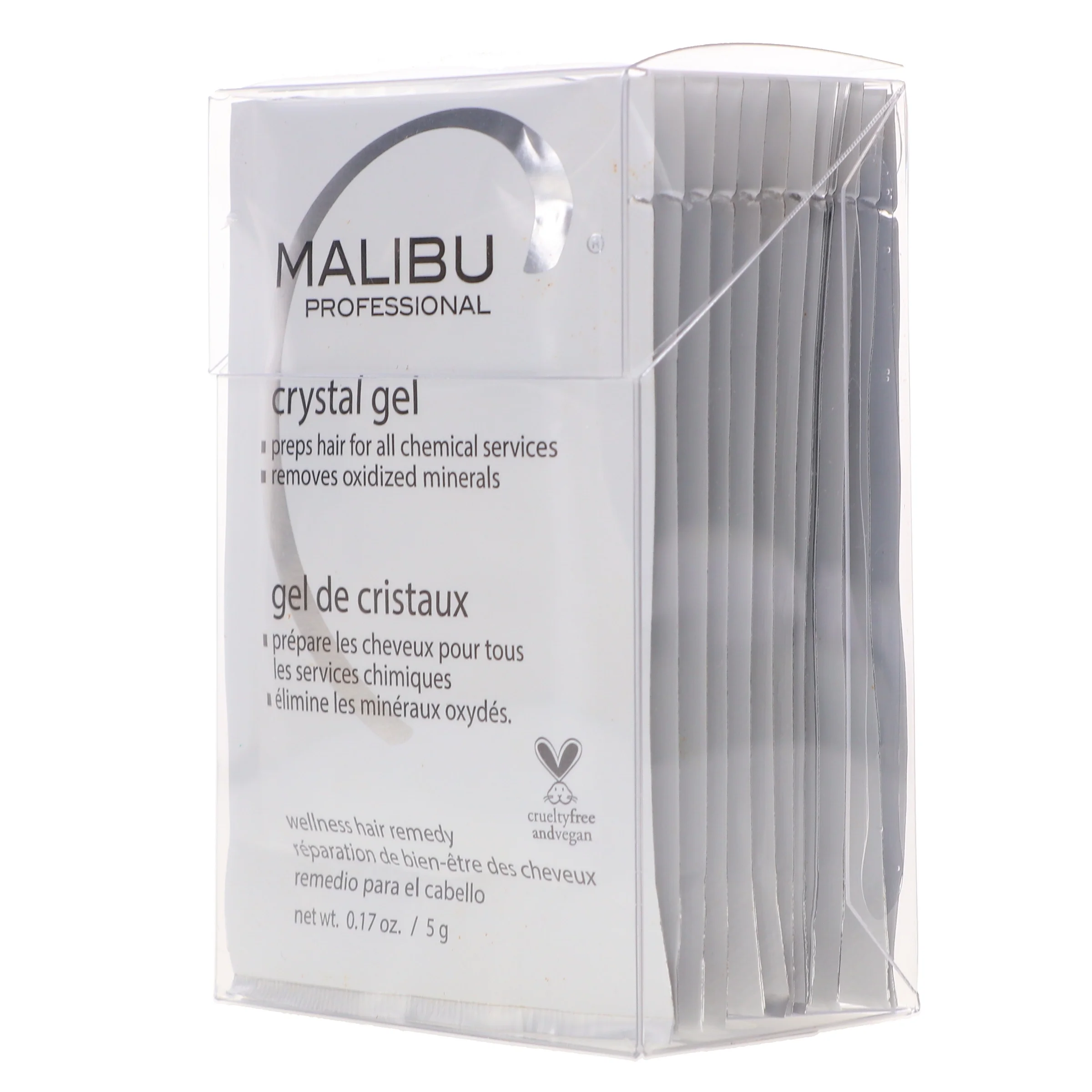 Malibu C Crystal Gel Normalizer (Box of 12) (5g Packet) - Image 2