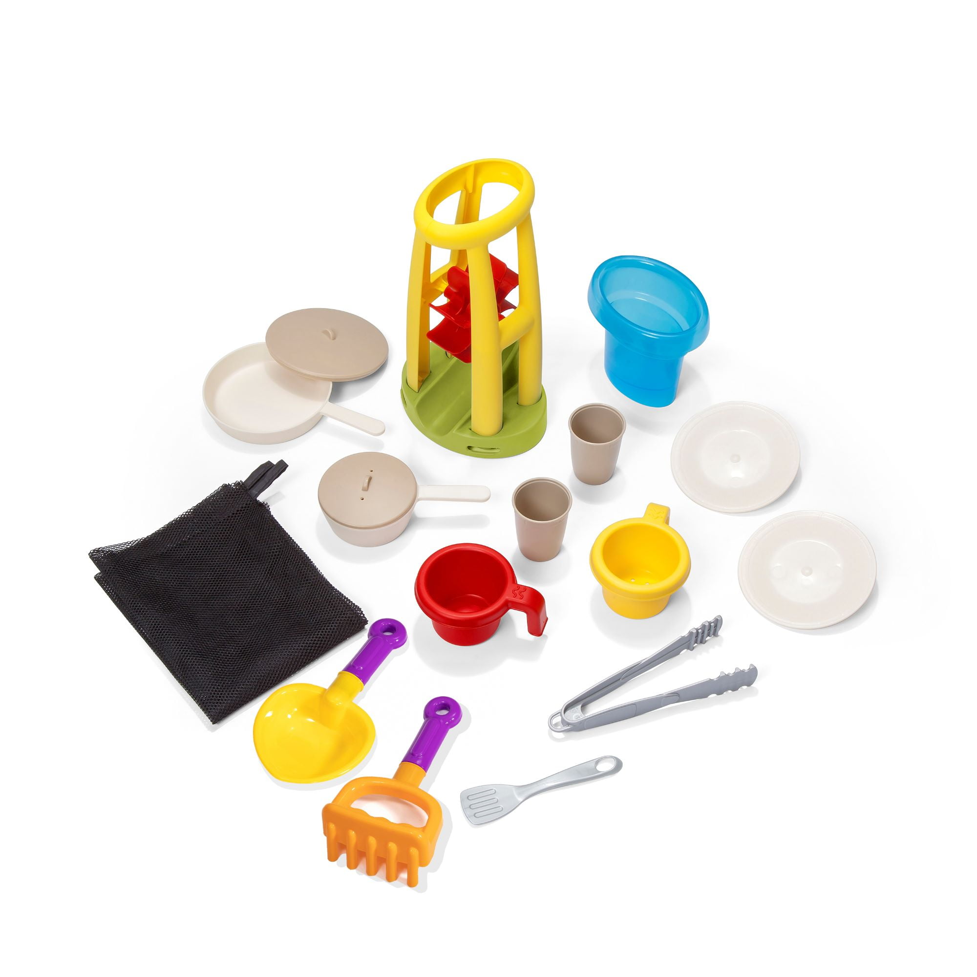 Step2 All Around Play Pavilion Gray Kids Plastic Playhouse for Outdoor Fun Ages 2 Years Plus - Image 6