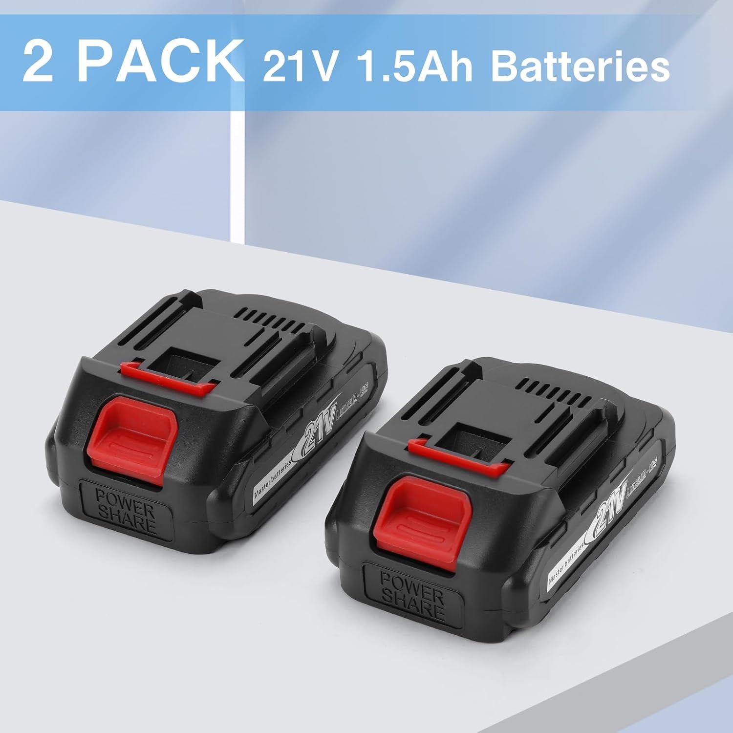 2-in-1 Leaf Blower Cordless & Handheld Vacuum Cleaner Battery Powered - Come with 21V 2 Batteries and Charger - Stepless Speed Control for Lawn Care, Dust Snow Blowing - Image 4