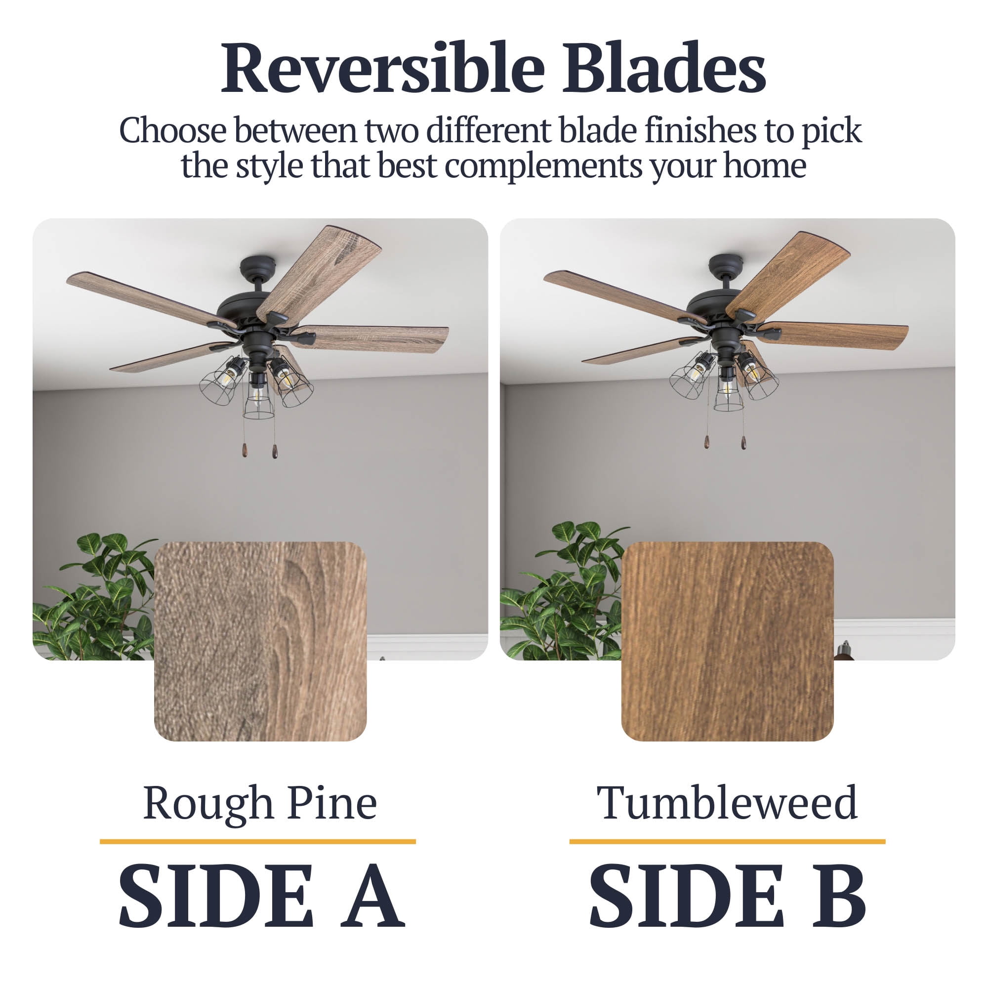 52" Prominence Home Lincoln Woods Aged Bronze Ceiling Fan - Image 12