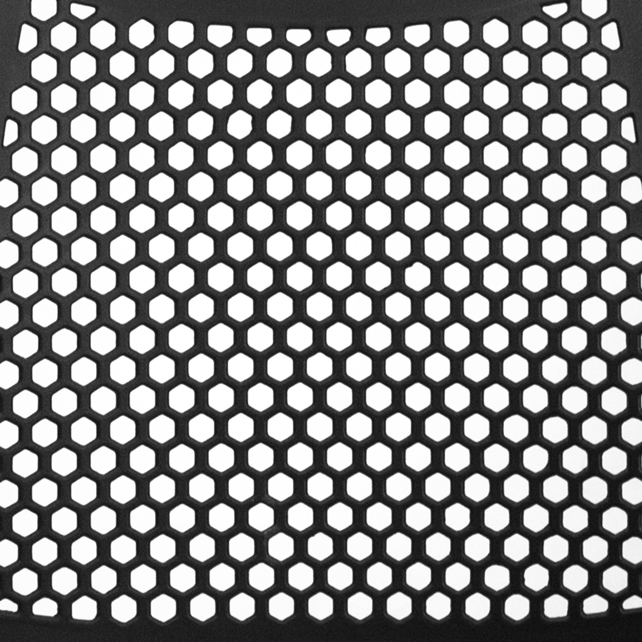 Flash Furniture Hercules Series Adult Air-Vent Back Stacking Waiting Room Chairs, Set of 5, Black - Image 7