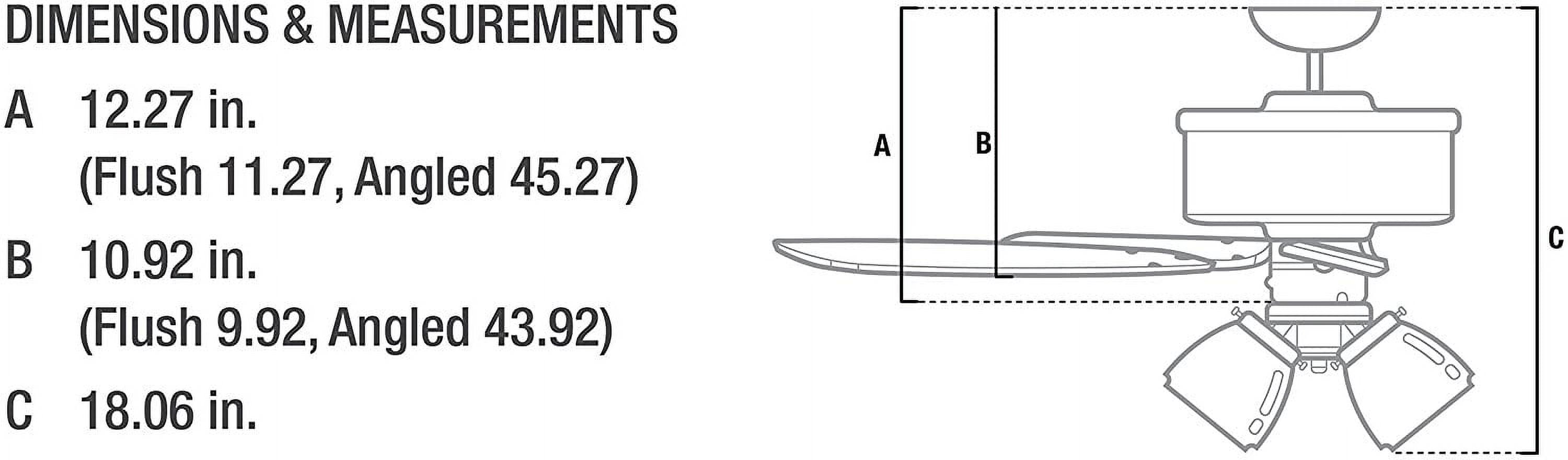 Hunter - Builder Indoor Ceiling Fan With Light, 42-inch, Snow White, Traditional-style, 3-speed WhisperWind Motor, 52105, for living rooms, bedrooms, home offices, kitchens - Image 7