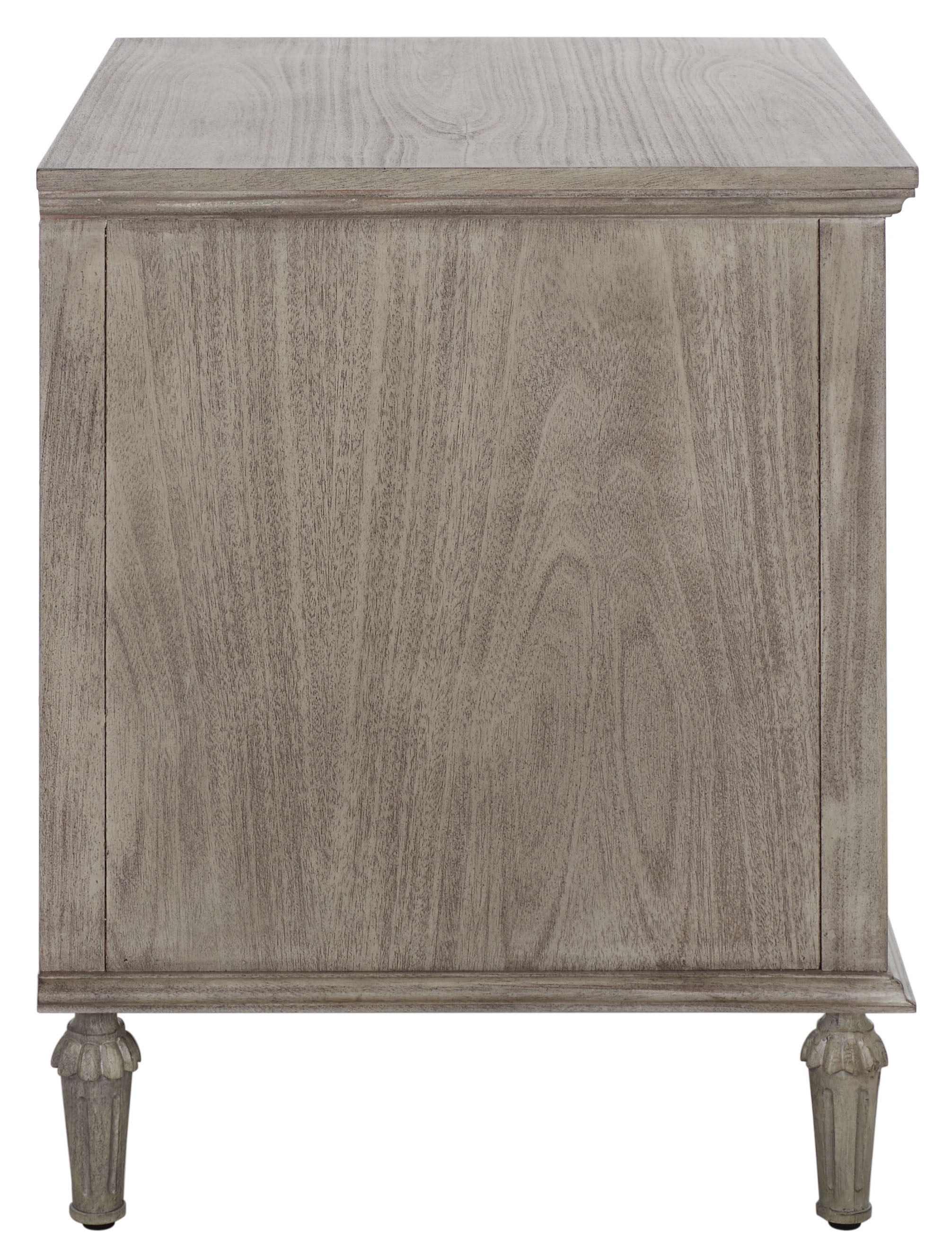 SAFAVIEH Couture Lisabet Contemporary Nightstand with 3 Drawers, Light Grey - Image 13