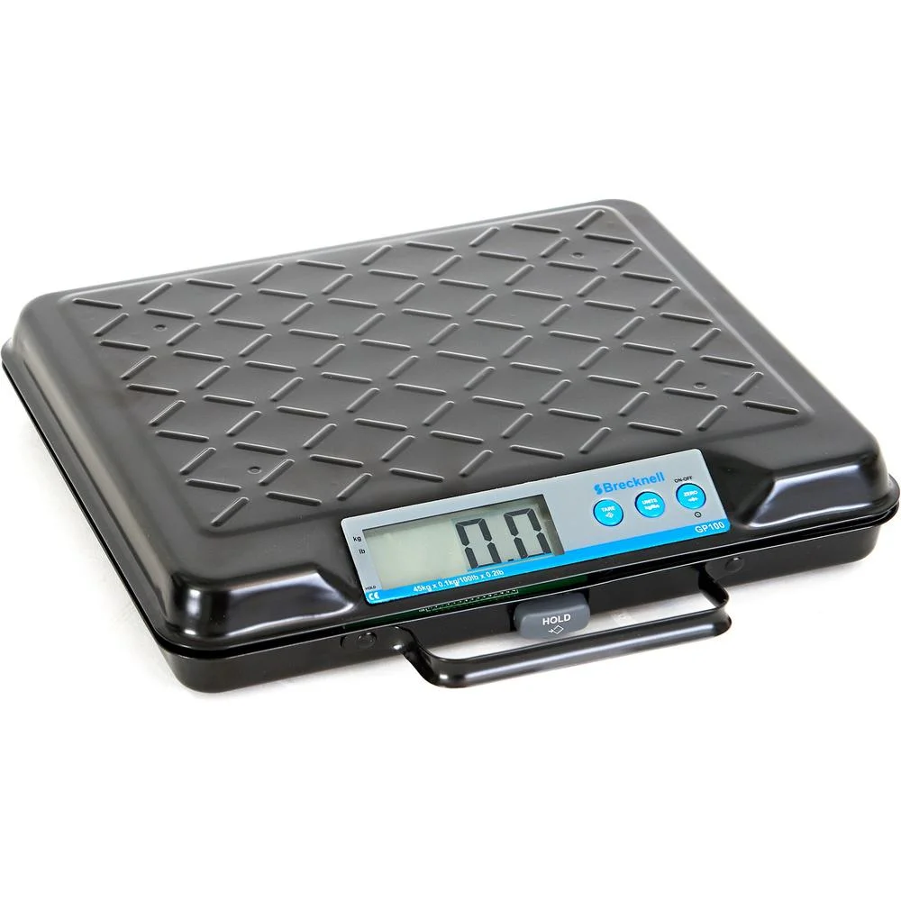 Brecknell® Electronic Postal Scale, 2 1/5"H x 12"W x 11"D, 100-Lb. Capacity - Image 3