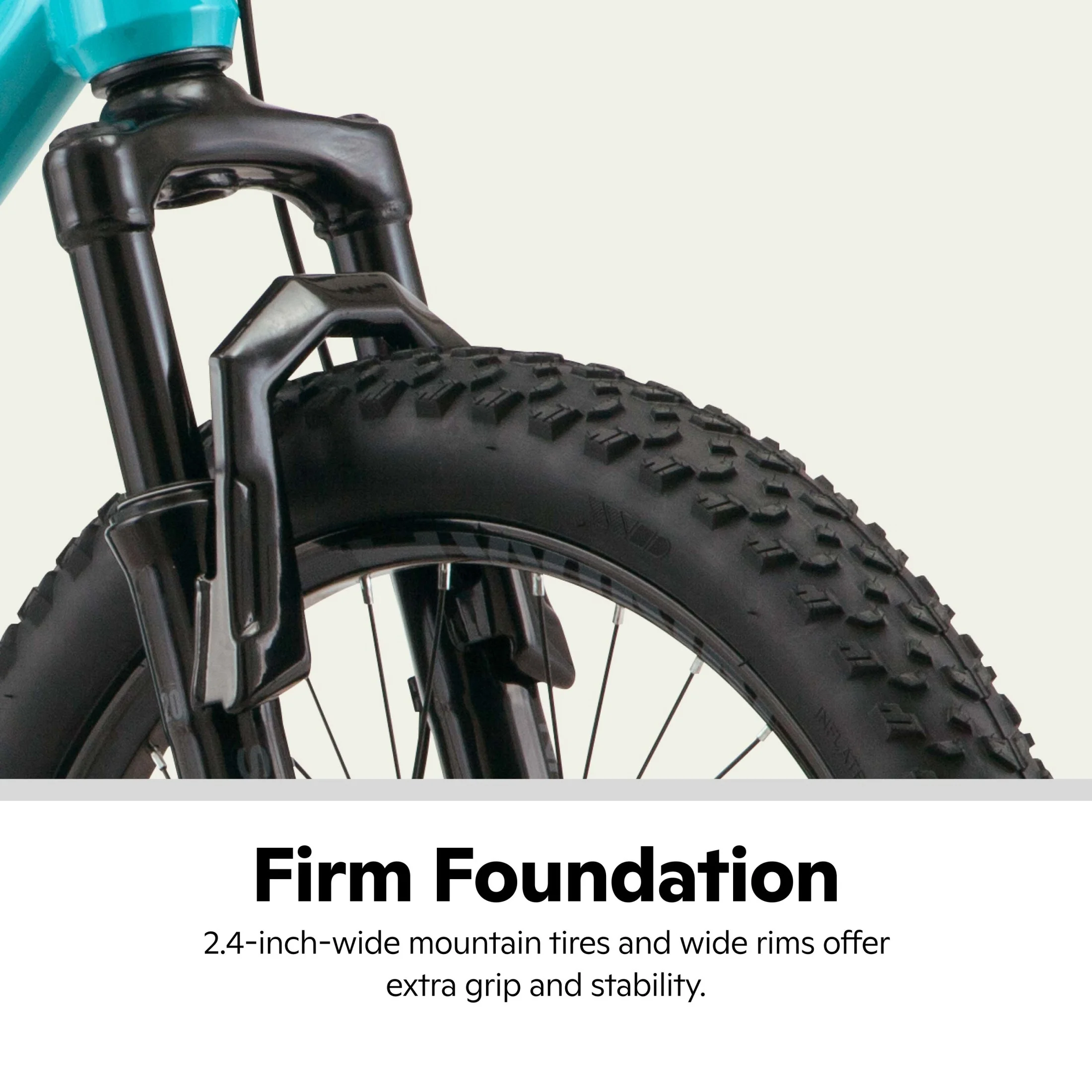 Schwinn 20" Axum Sport Kids Unisex Mountain Bike, Ages 8 and up, Teal - Image 3