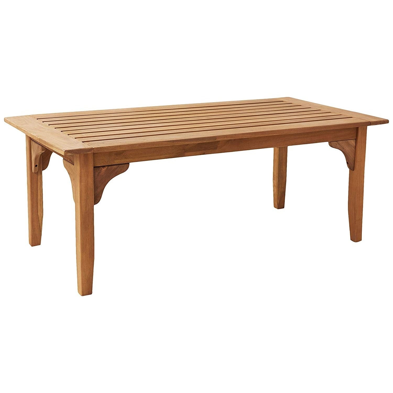 Caterina Teak Outdoor Coffee Table - Image 2