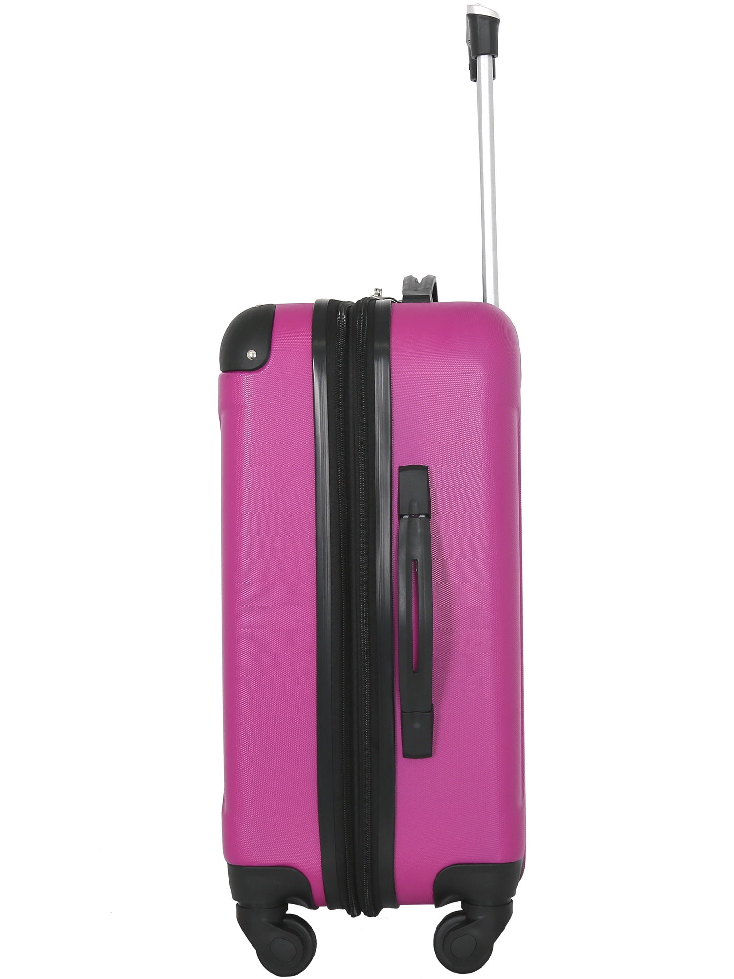 Travelers Club 20-inch Expandable ABS 20" Hard-Side Rolling Carry-On - Fuchsia - Image 10