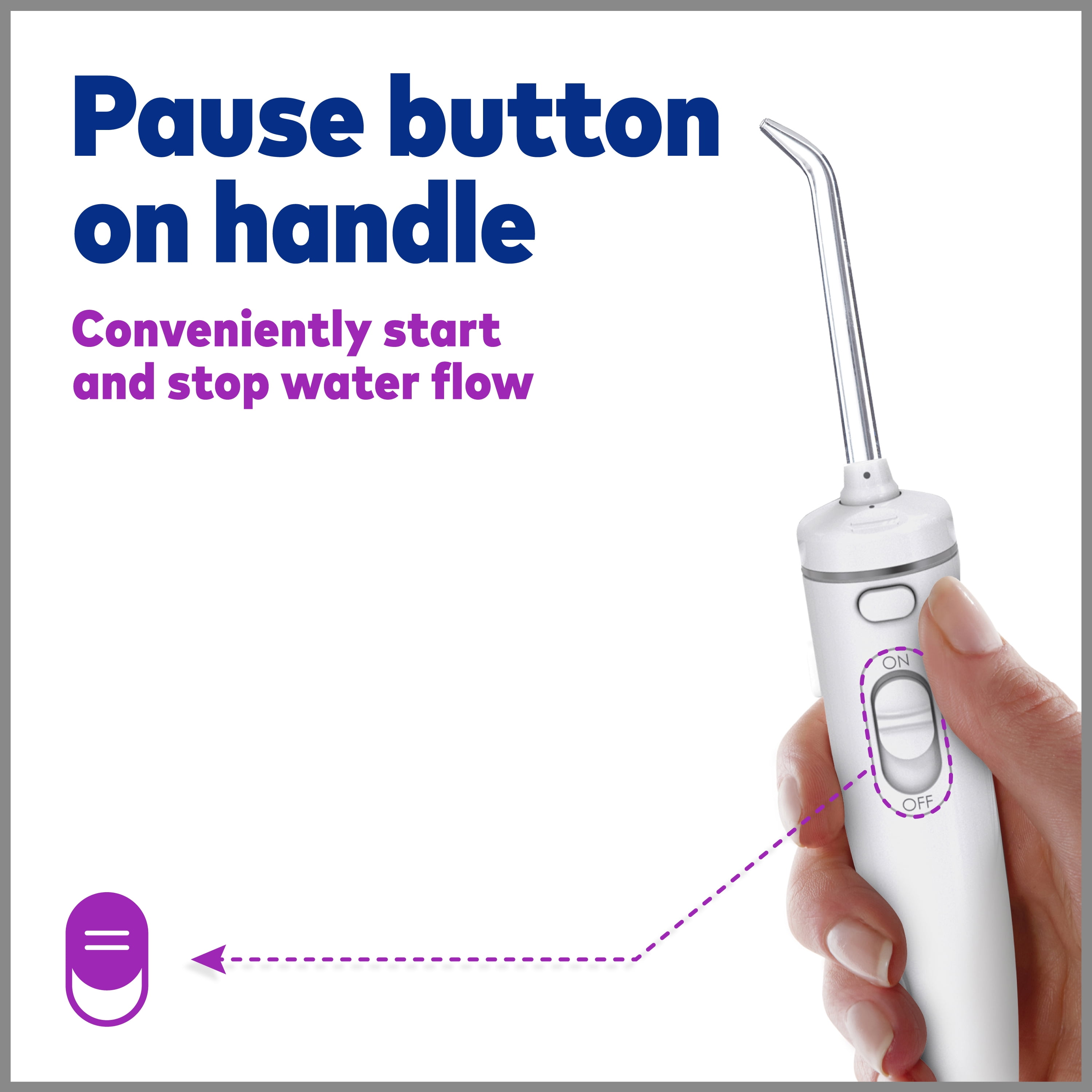 Waterpik Whitening Countertop Water Flosser, WF-06 - Image 15