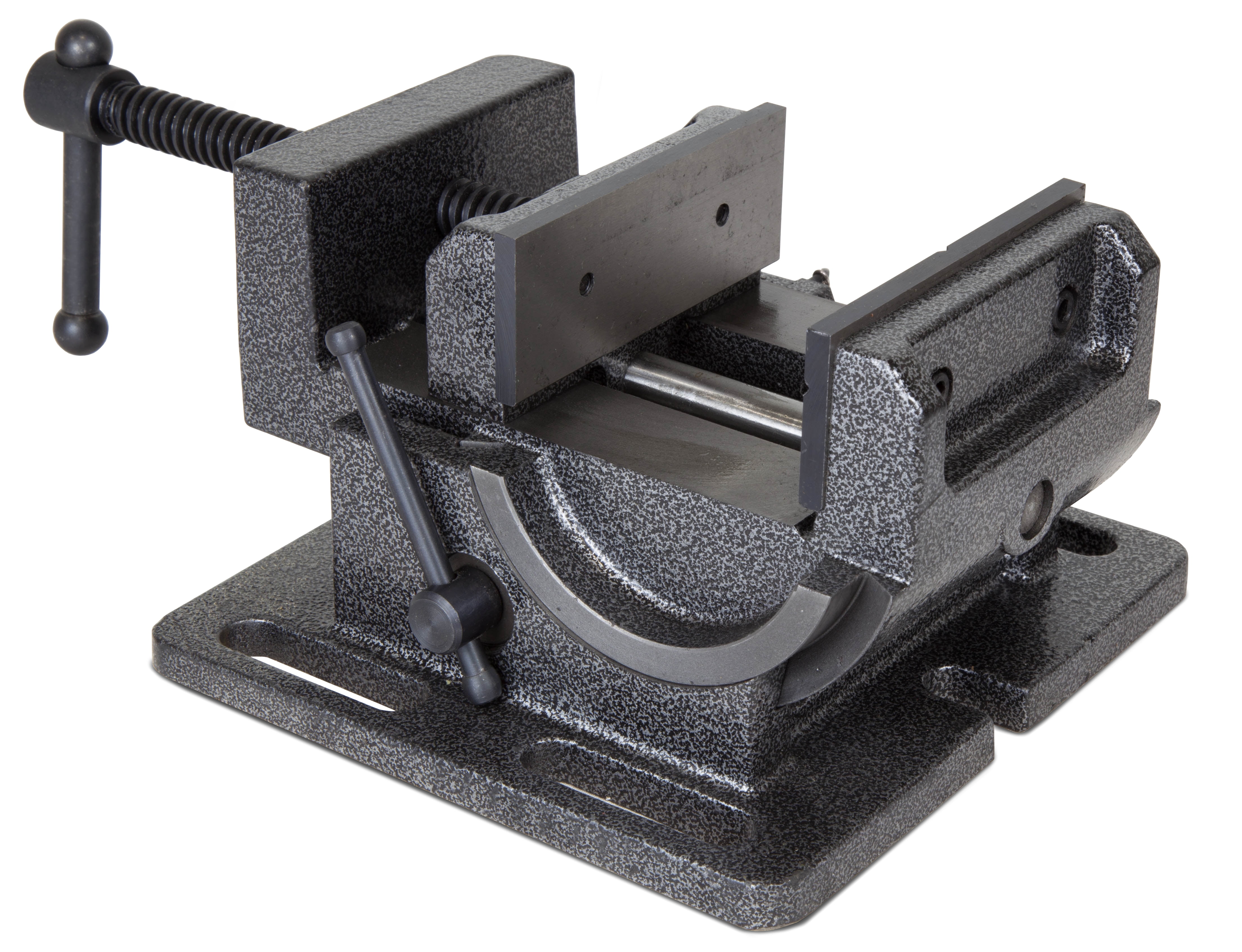 WEN 4.25" Industrial Strength Benchtop and Drill Press Tilting Angle Vise - Image 2