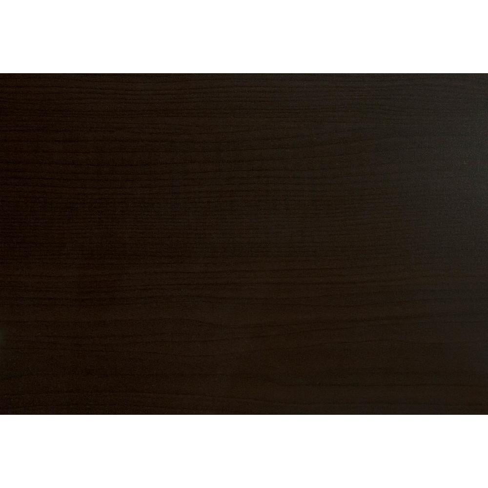 Computer Desk Home Office Corner 42"L Work Laptop Metal Brown - Image 3