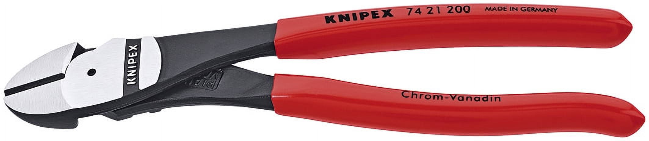 KNIPEX Tools 00 20 08 US1, Long Nose, Diagonal Cutter, and Alligator Pliers Tool Set, 3-Piece - Image 4