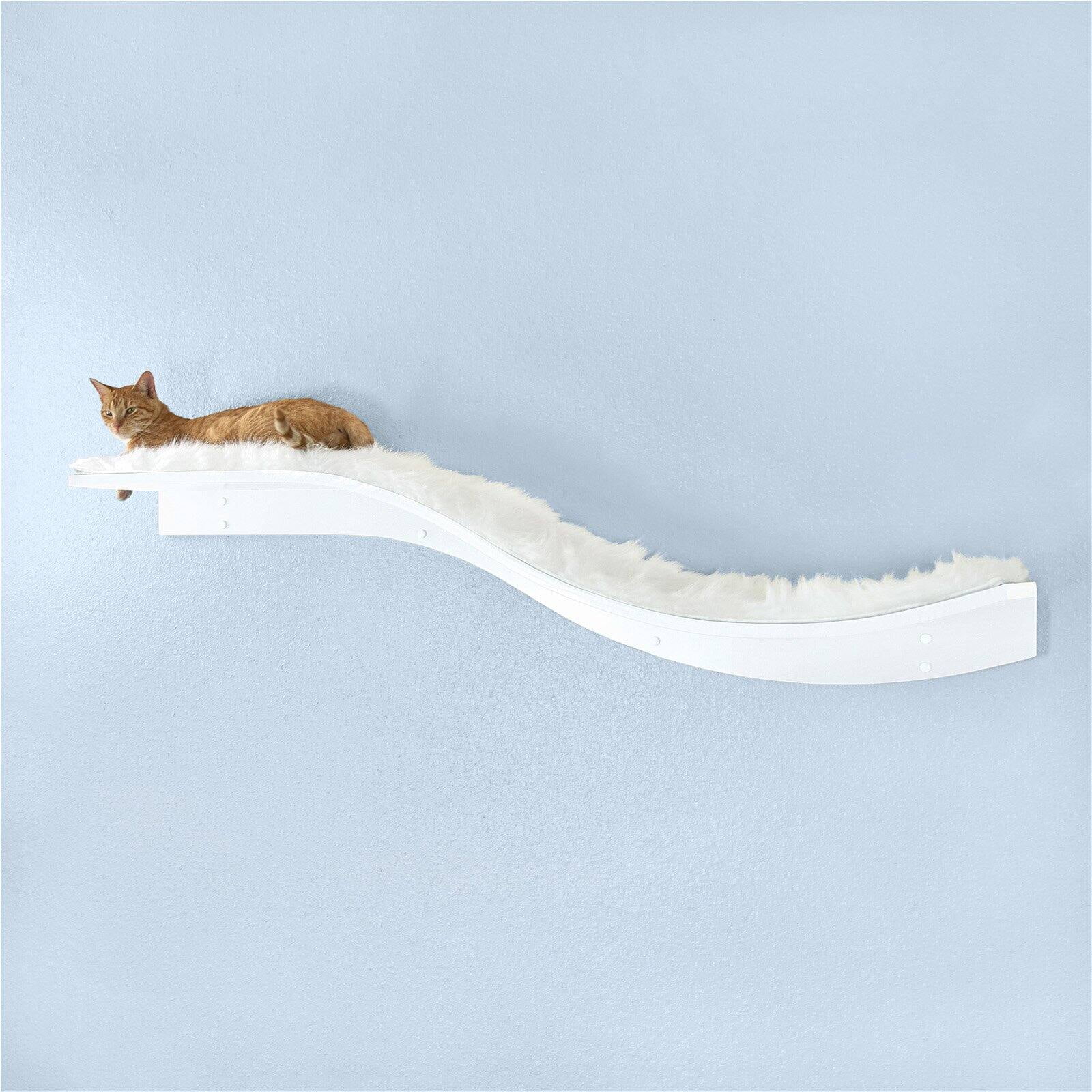 The Refined Feline, Lotus Branch Cat Shelf, Espresso - Image 4
