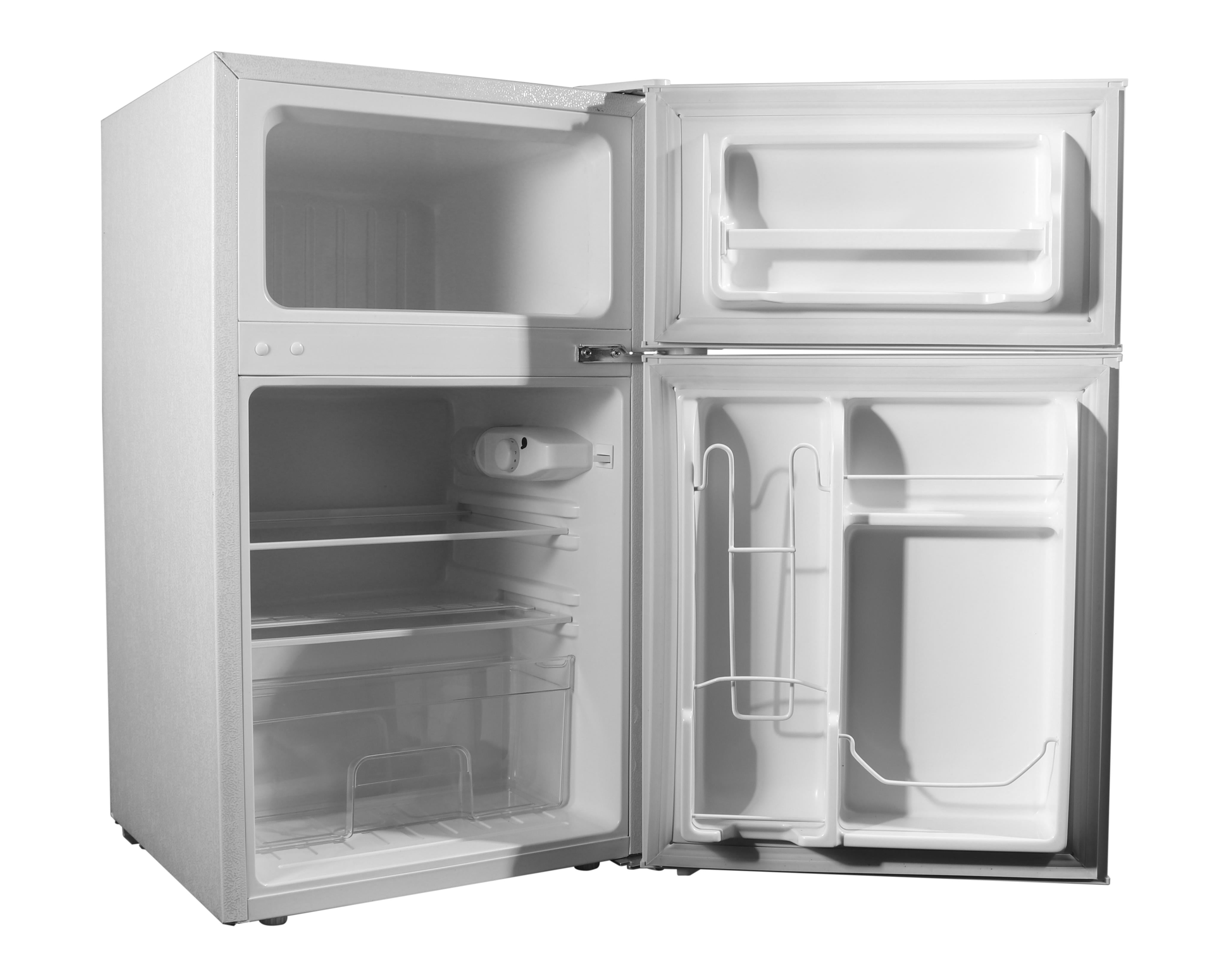 Emerson 20.5 in., 3.2 Cu. Ft. Capacity, White Dual Door with Freezer, ENERGY STAR Qualified Compact Refrigerator, CR0232W - Image 4