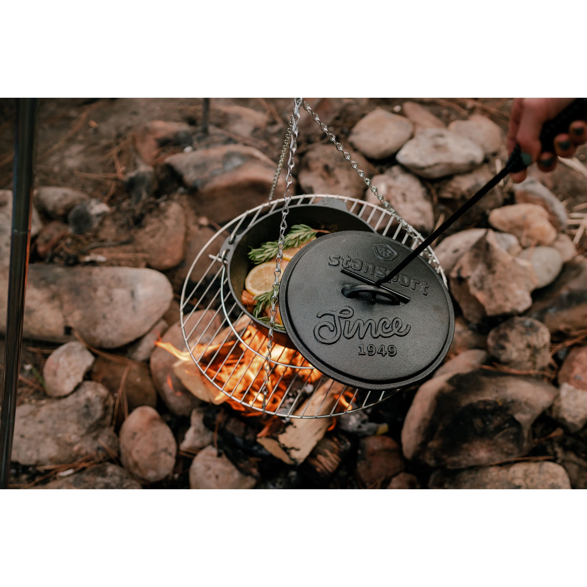 Stansport Tripod Cooker with 17" Grill - Image 3