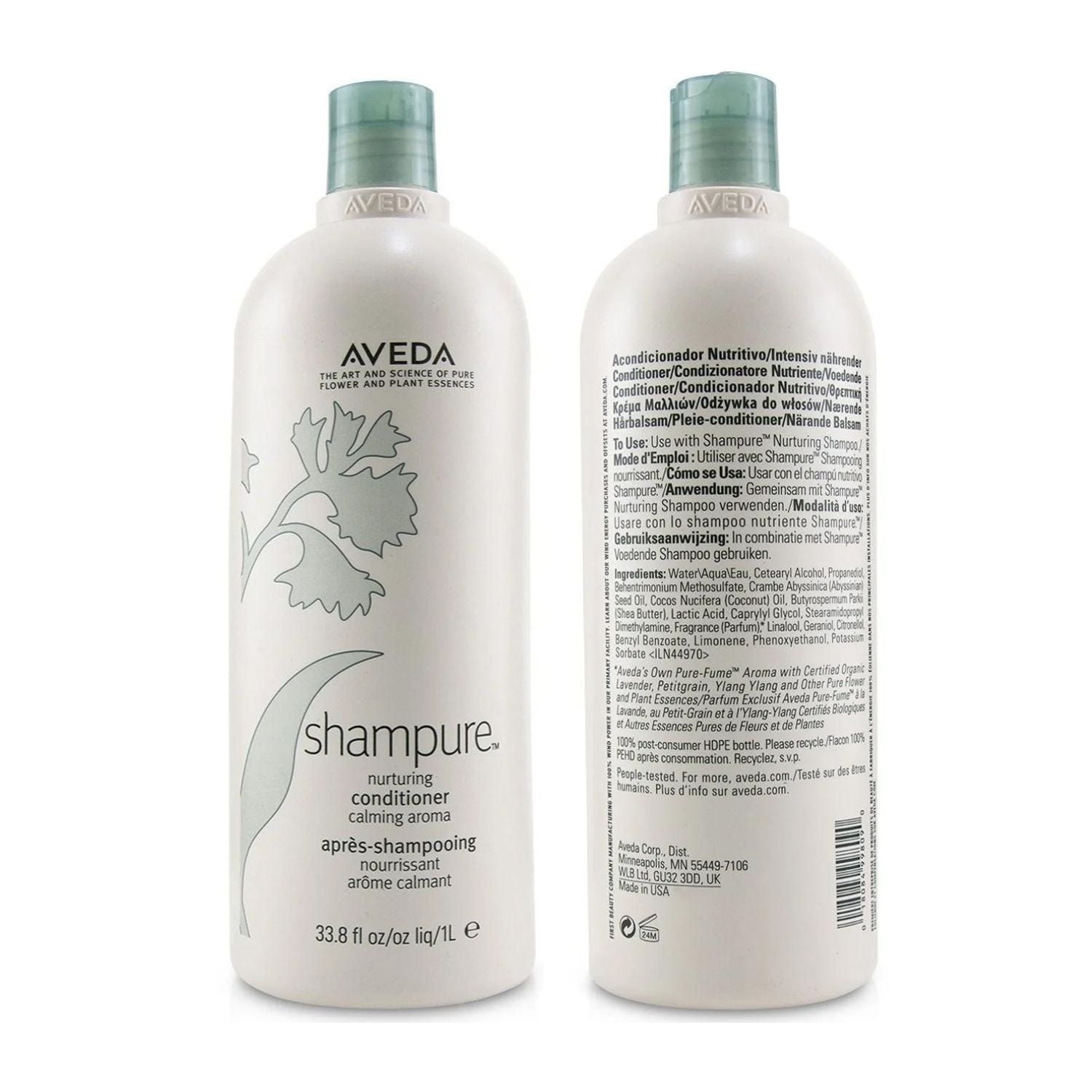 Aveda Shampure Nurturing Conditioner with Calming Aroma 33.8 oz - Image 2