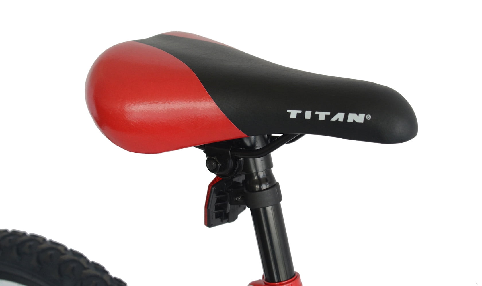 Titan Pioneer 18-Speed Men's Mountain Bike, Red - Image 6