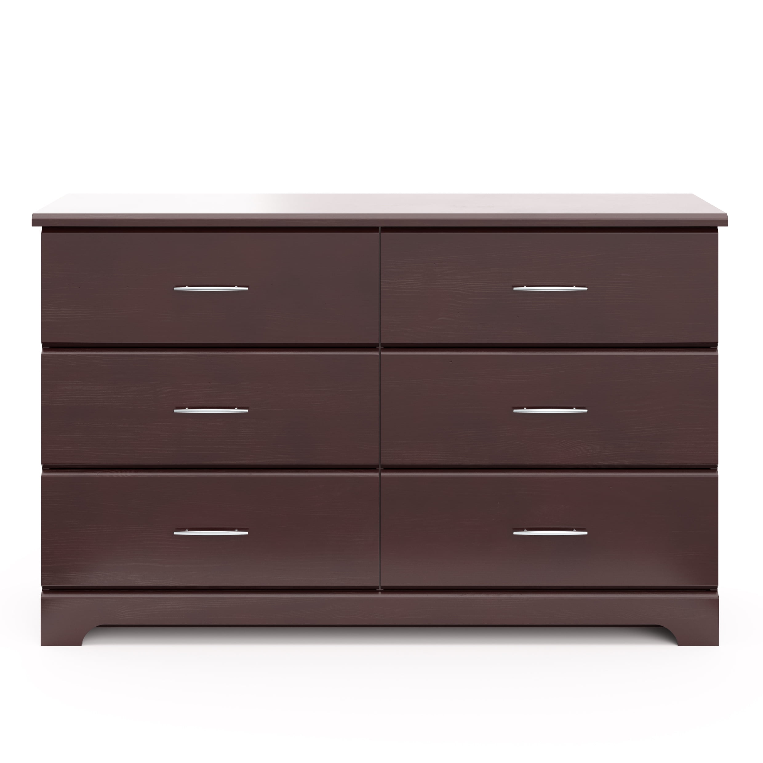 Storkcraft Brookside 6 Drawer Nursery Double Dresser, Espresso - Image 7