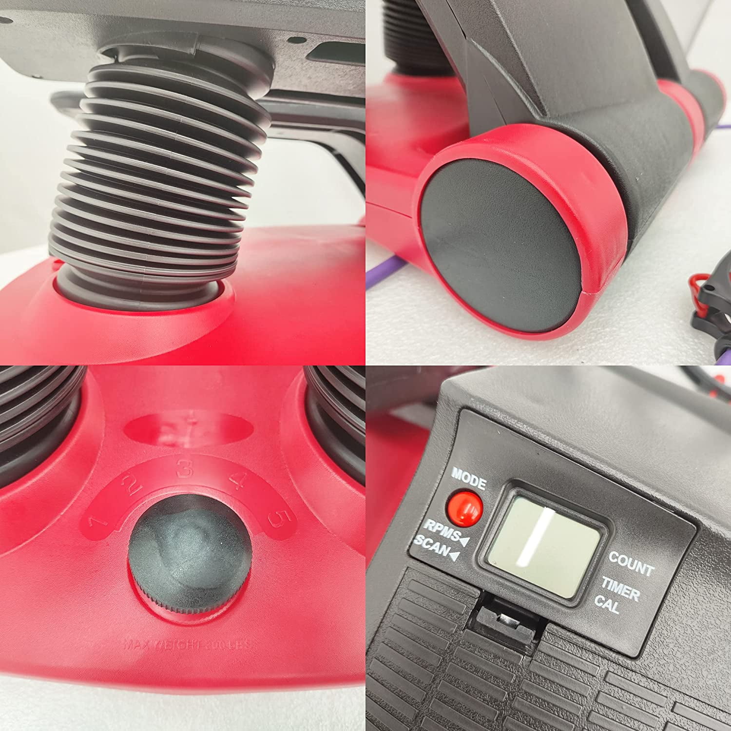 INTSUPERMAI Mini Air Stepper Indoor Fitness Climber with Rope for Home Gym Exercise - Image 3