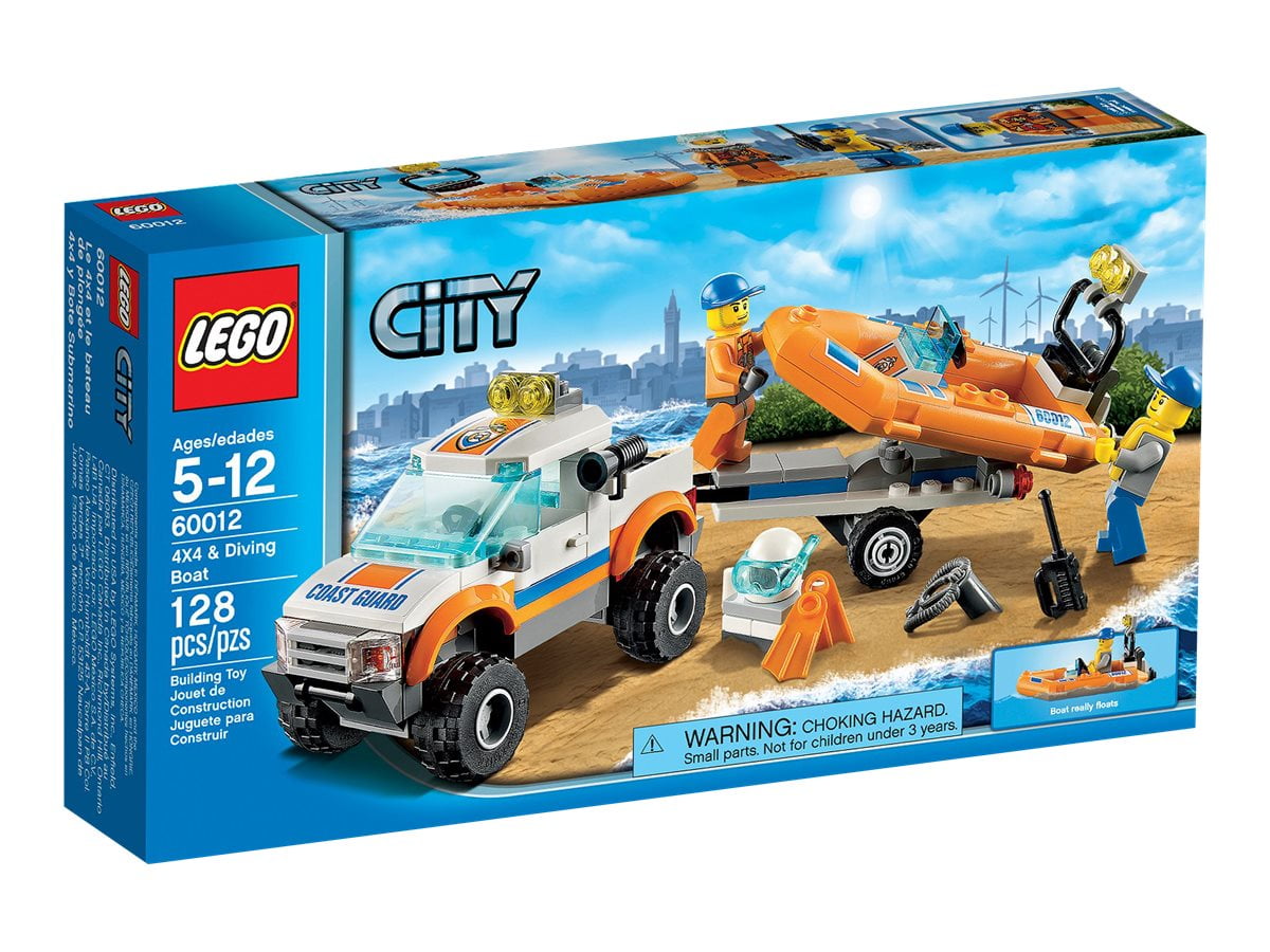 LEGO City 60012 - 4x4 & Diving Boat - Image 3