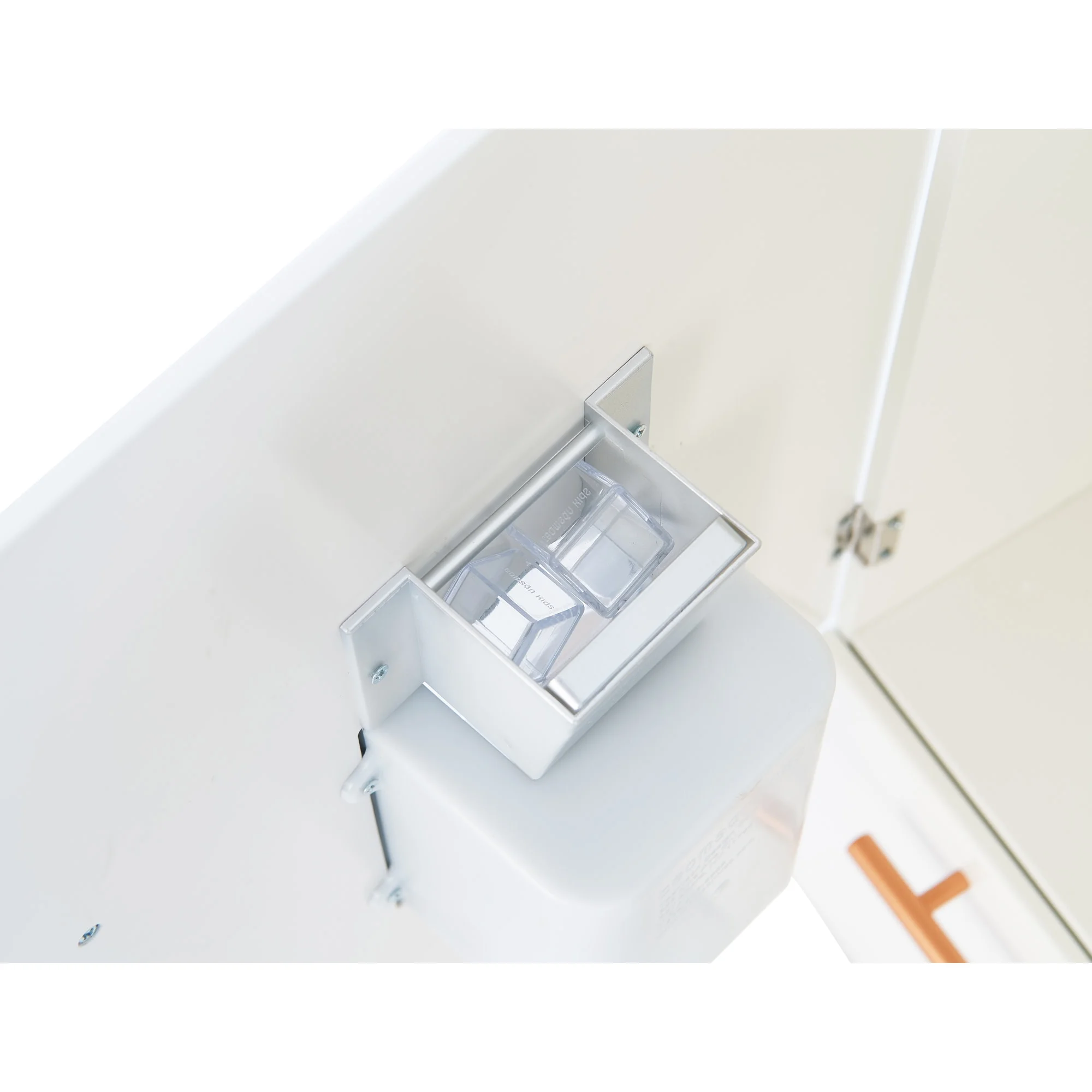 Teamson Kids Little Chef Paris Modular Play Kitchen with Refrigerator, Range Stovetop Oven, Sink, Ice Maker, White/Rose Gold - Image 5