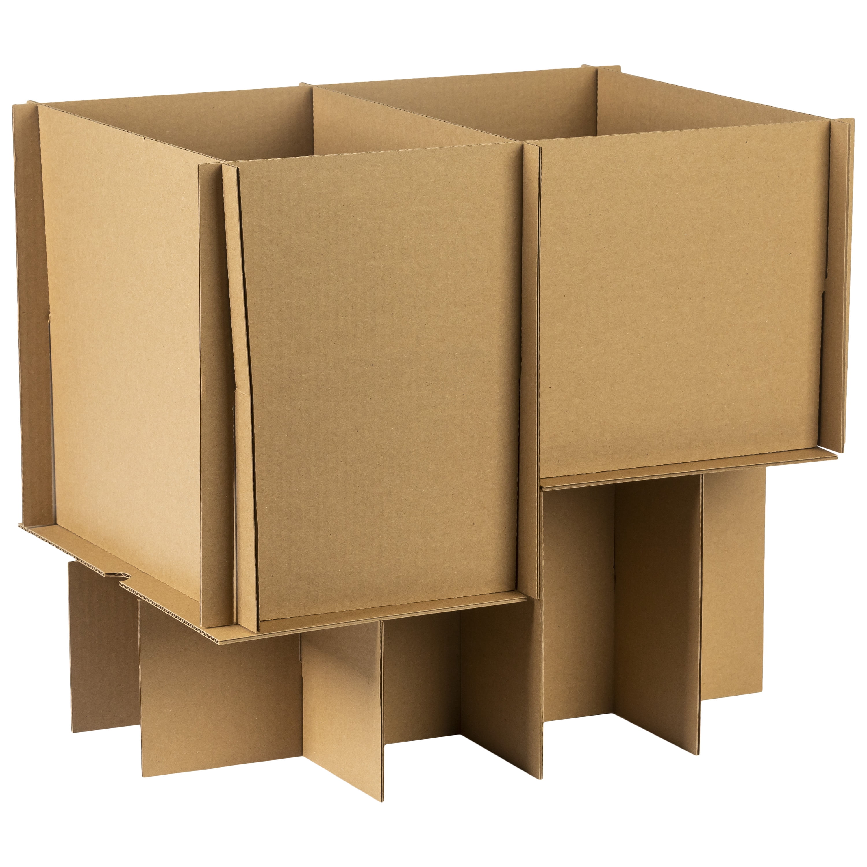 Duck Dish and Glass Moving Kit, 16 Pouches and 12 Corrugate Dividers in Each, 3 Pack - Image 2