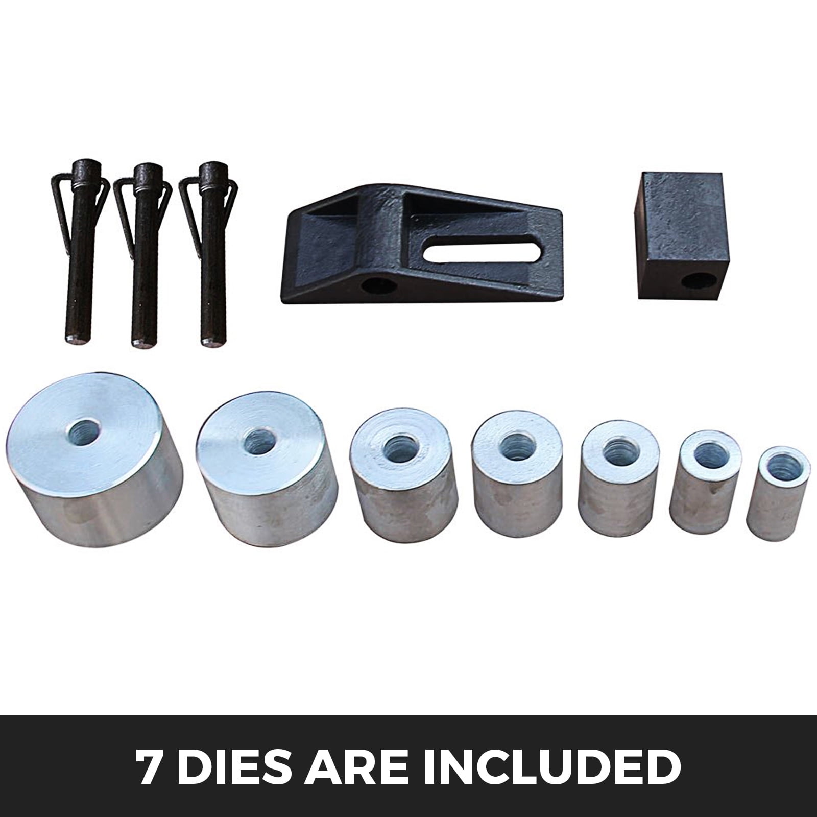 VEVOR YP-38, 1 to 3 inch Pipe Bender 5/8 Degree Pipe Bender 7 Pieces Pack - Image 4