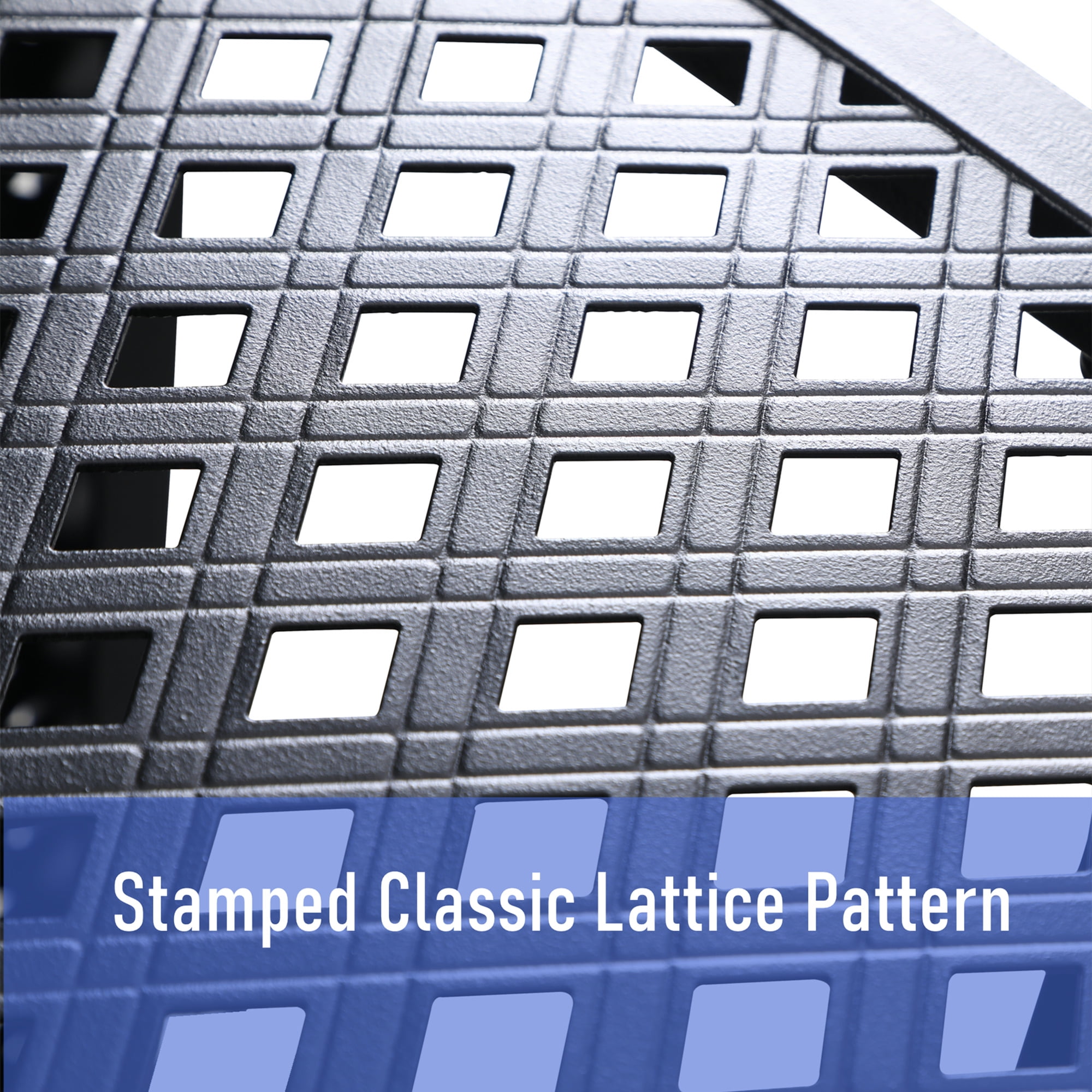 MF Studio 4-Piece Outdoor Conversation Set with 9 ft Umbrella, Side Table & Two Stack-able Chairs, Black & Beige - Image 10