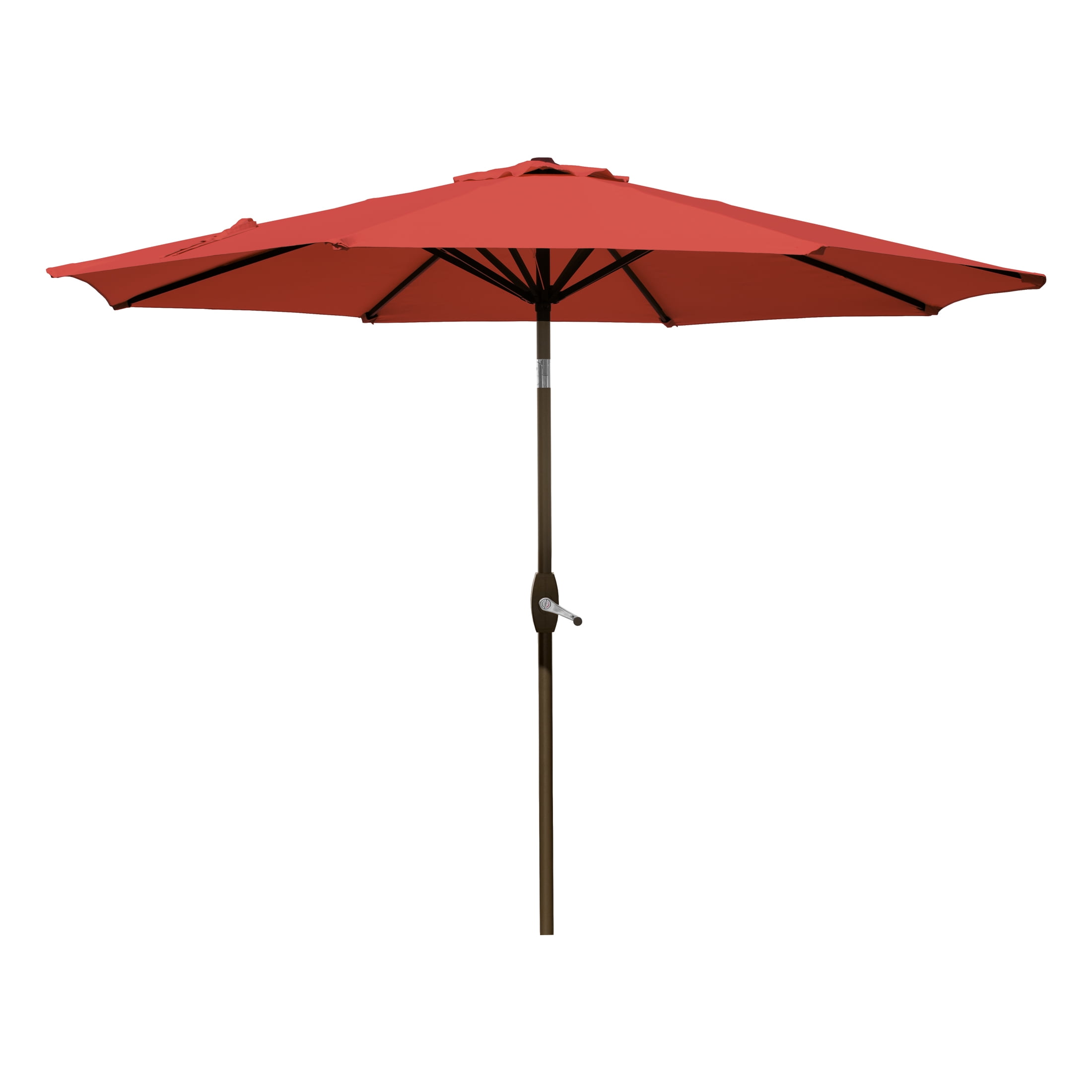 Westin Outdoor 9 Ft Patio Umbrellas with Bronze Plastic Base Included, Red - Image 5