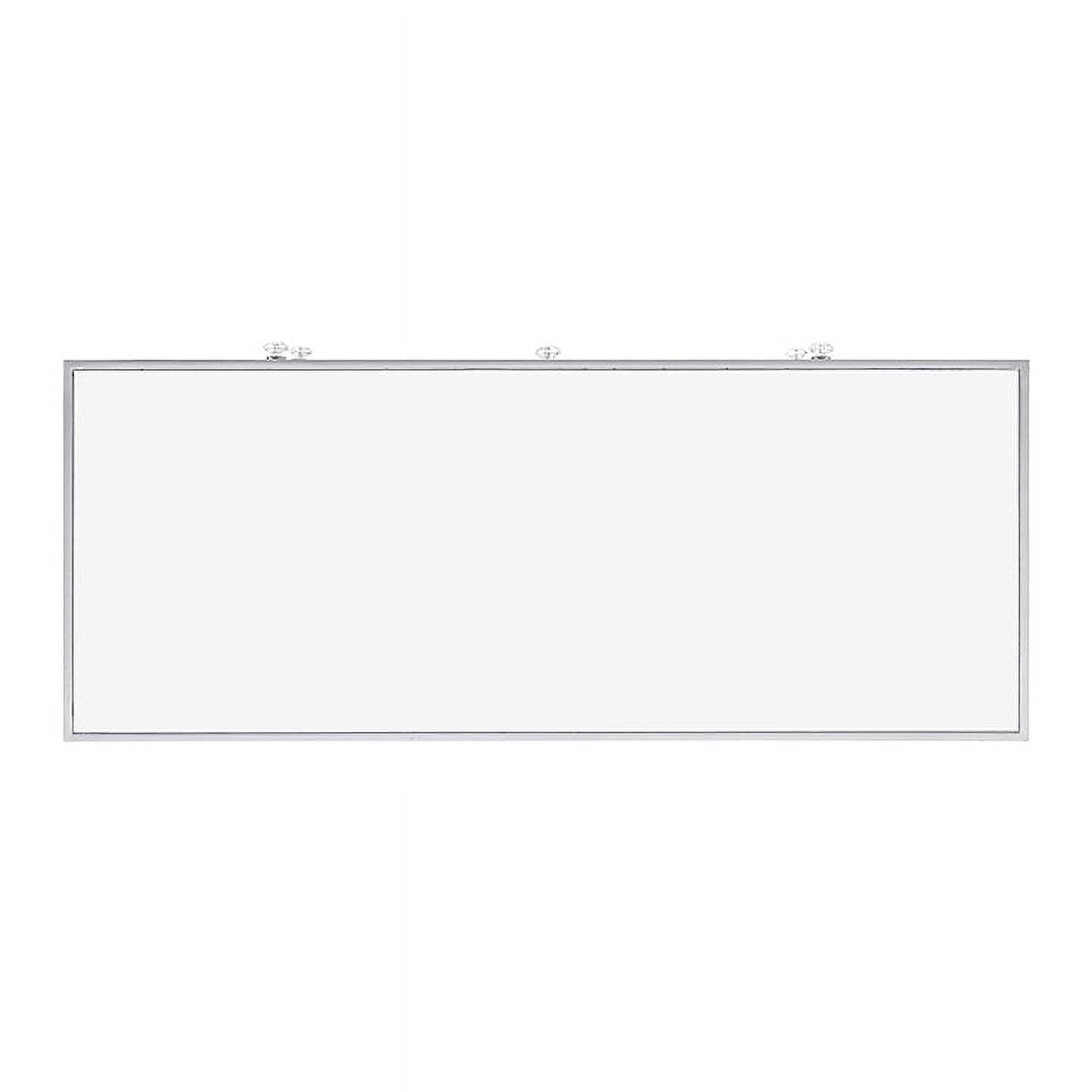 SEI Furniture Mirage 3-Door Mirrored Cabinet 40.25 x 35.5 - Image 9