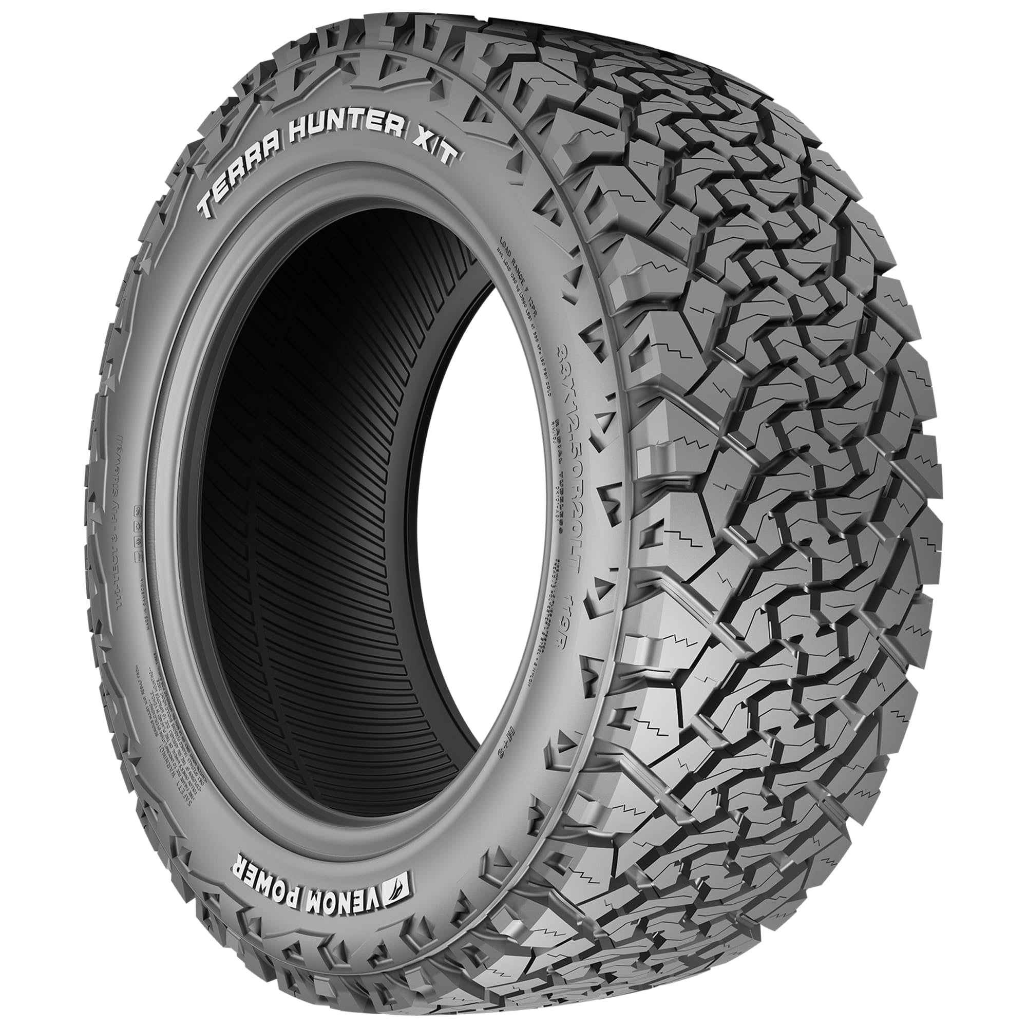 Venom Power Terra Hunter X/T Rugged Terrain LT235/75R15 104/101S C Light Truck Tire - Image 6