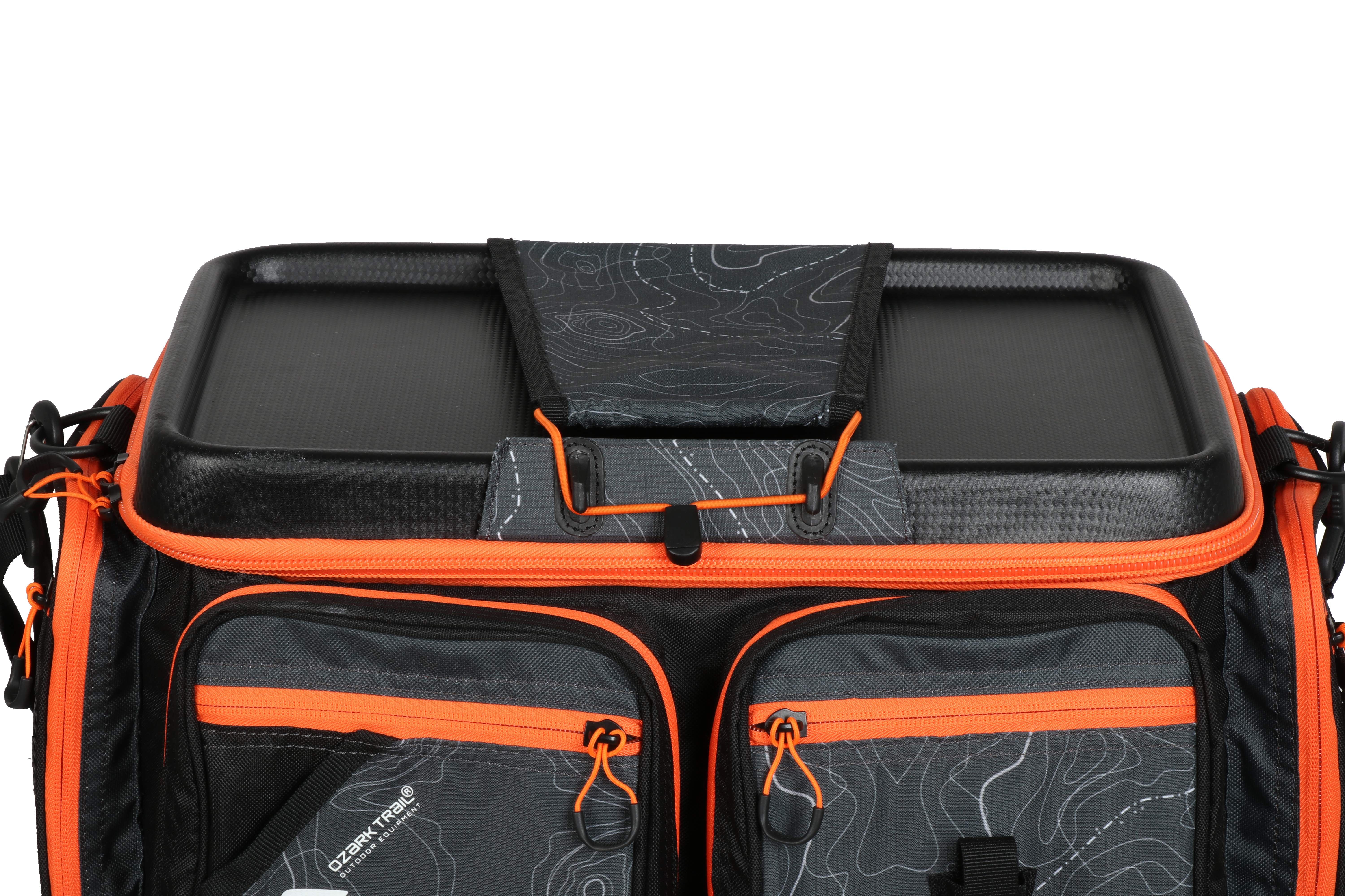 Ozark Trail 3700 Pro Large Quick Access Horizontal Fishing Tackle Box and Bait Bag, Material Polyester - Image 4