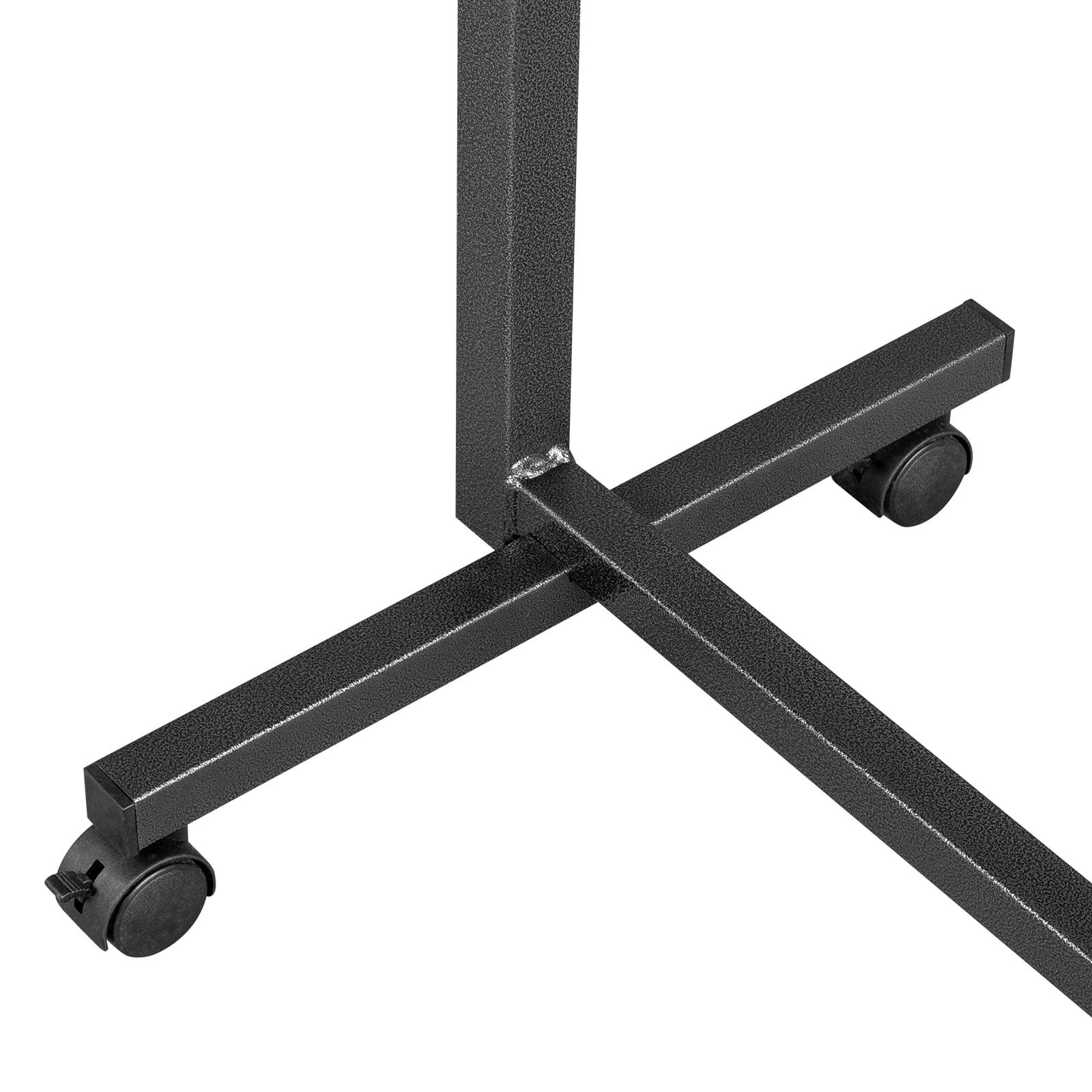 Ktaxon Adjustable Overbed Bedside Table Lap Desk with Wheels for Home Office, Gray - Image 9