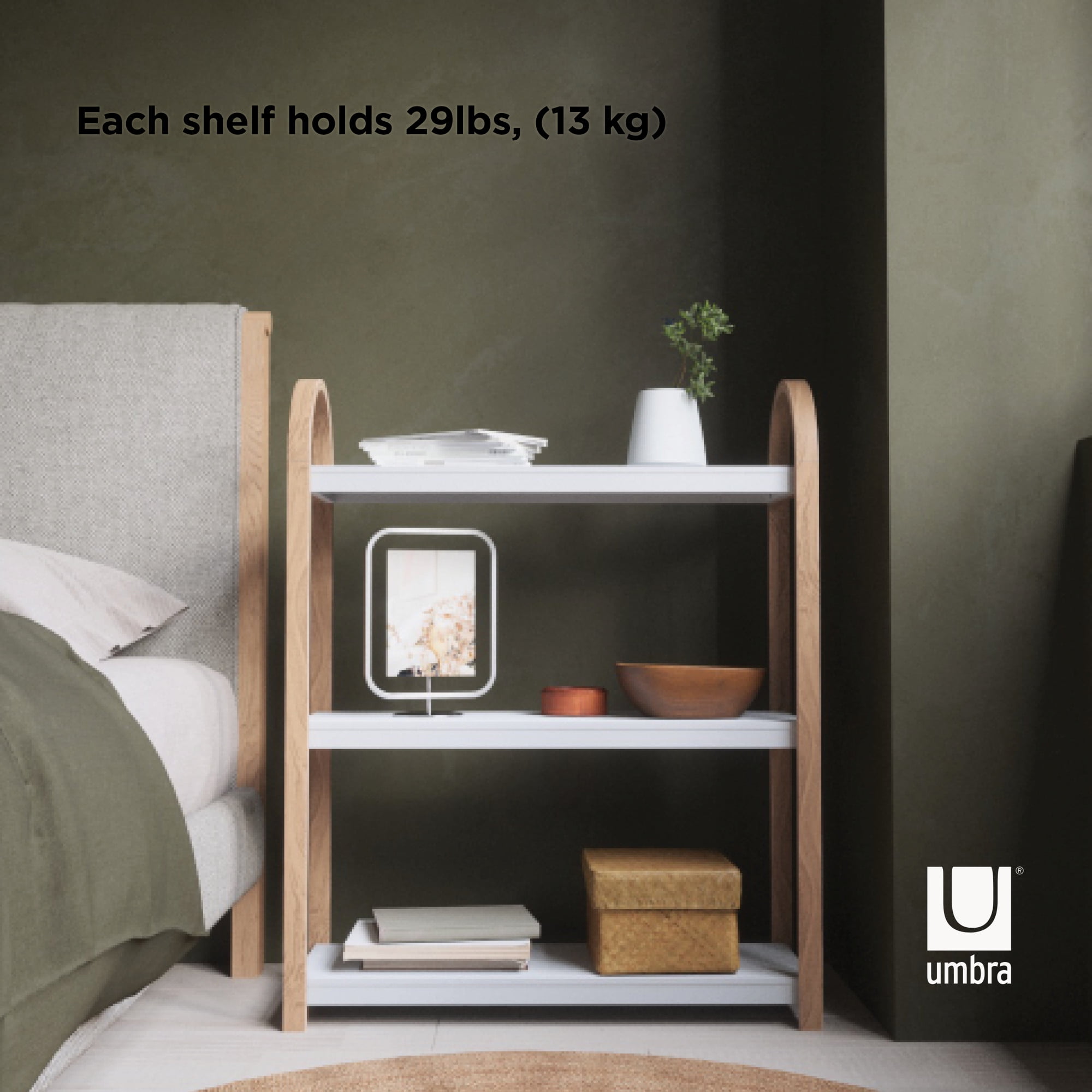 Umbra Bellwood Freestanding Shelf - Image 13