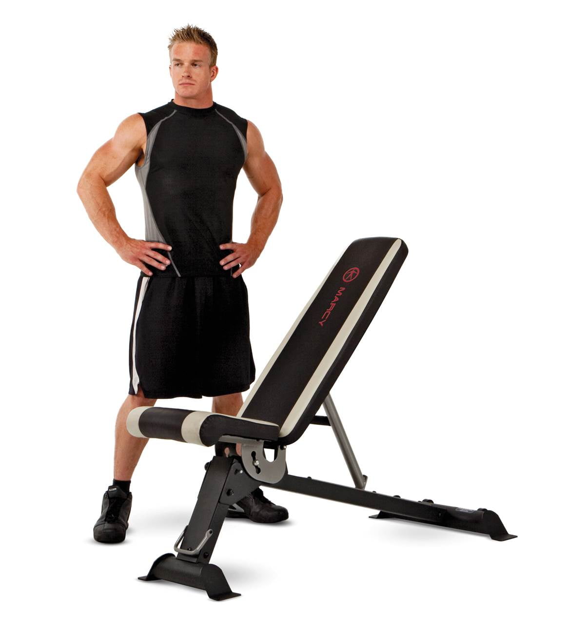 Marcy Six Position Home Gym Workout Utility Slant Board Bench | SB670 - Image 6