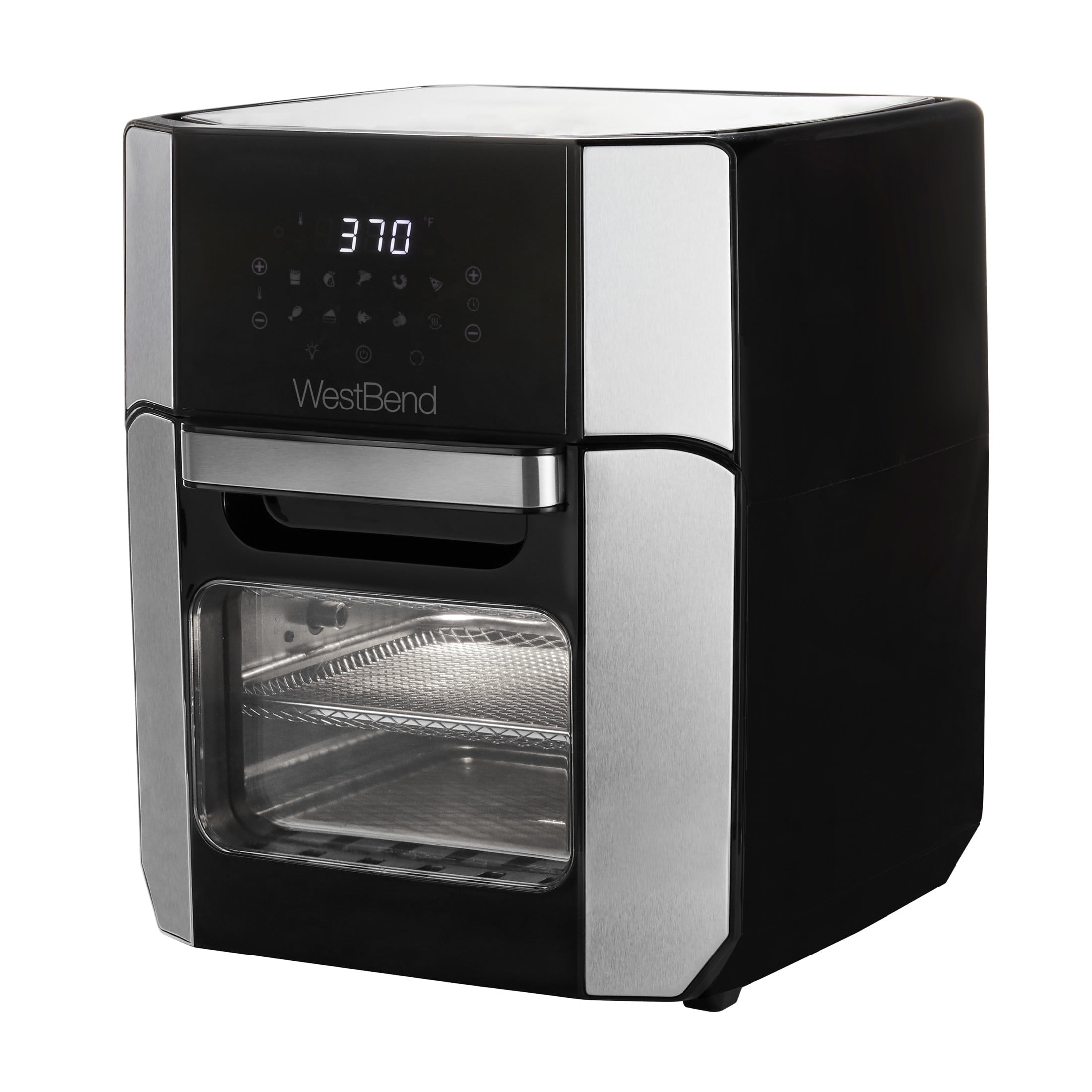 West Bend XL Digital Air Fryer Oven with 10 Presets and 6 Functions, 12.6 Qt Capacity, in Black (AFWB12BK13) - Image 13