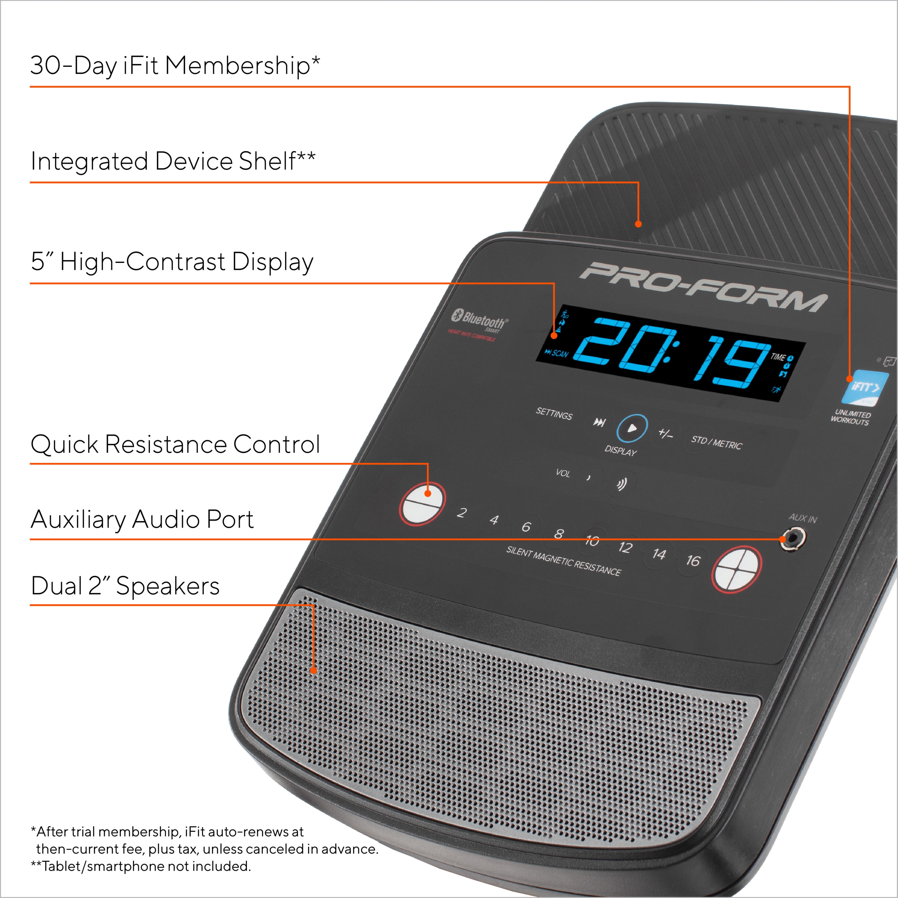 ProForm Cycle Trainer 300 Ci Upright Stationary Exercise Bike, Compatible with iFIT Personal Training - Image 33
