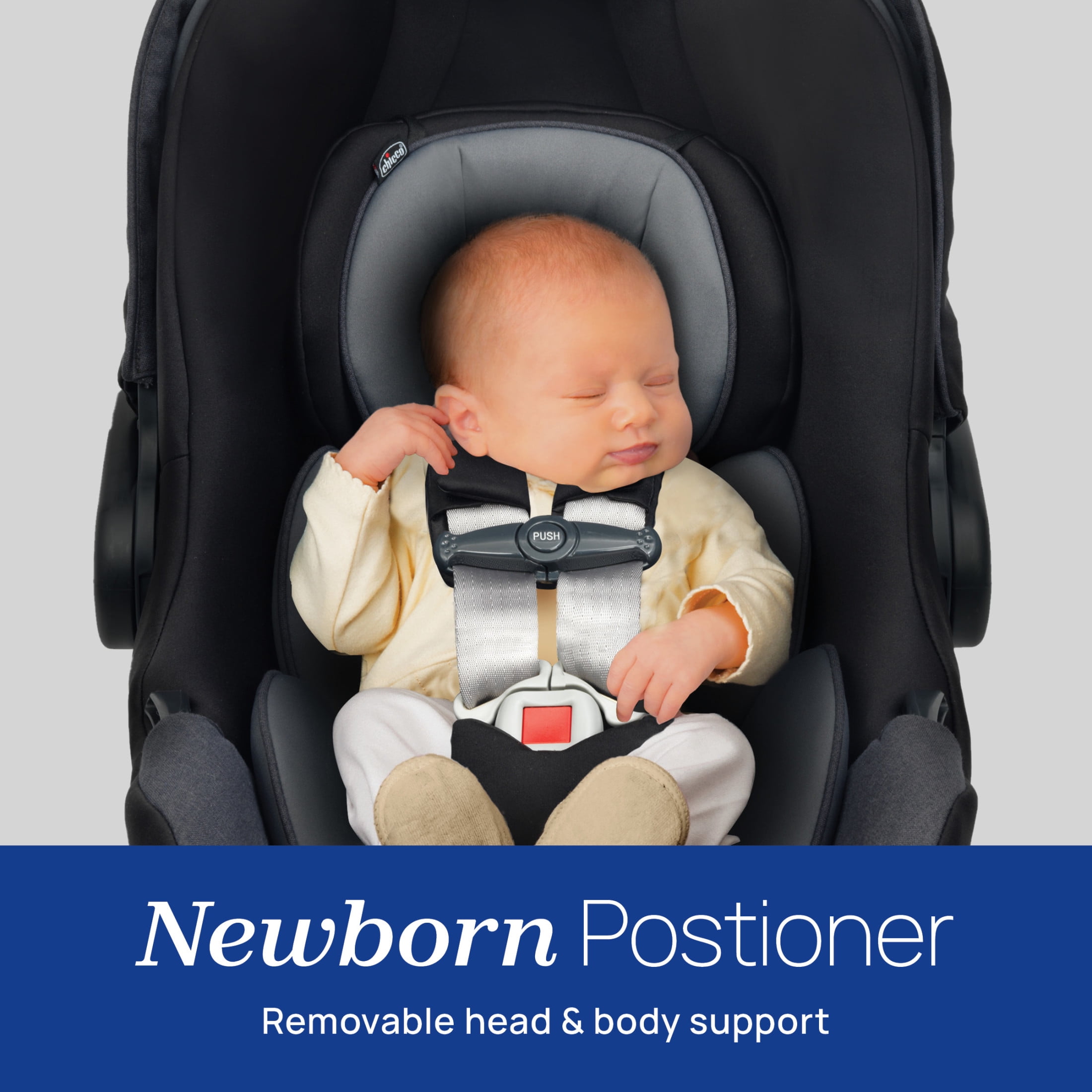 Chicco KeyFit 35 ClearTex 35 lbs Extended Use Infant Car Seat - Cove (Grey), New - Image 4